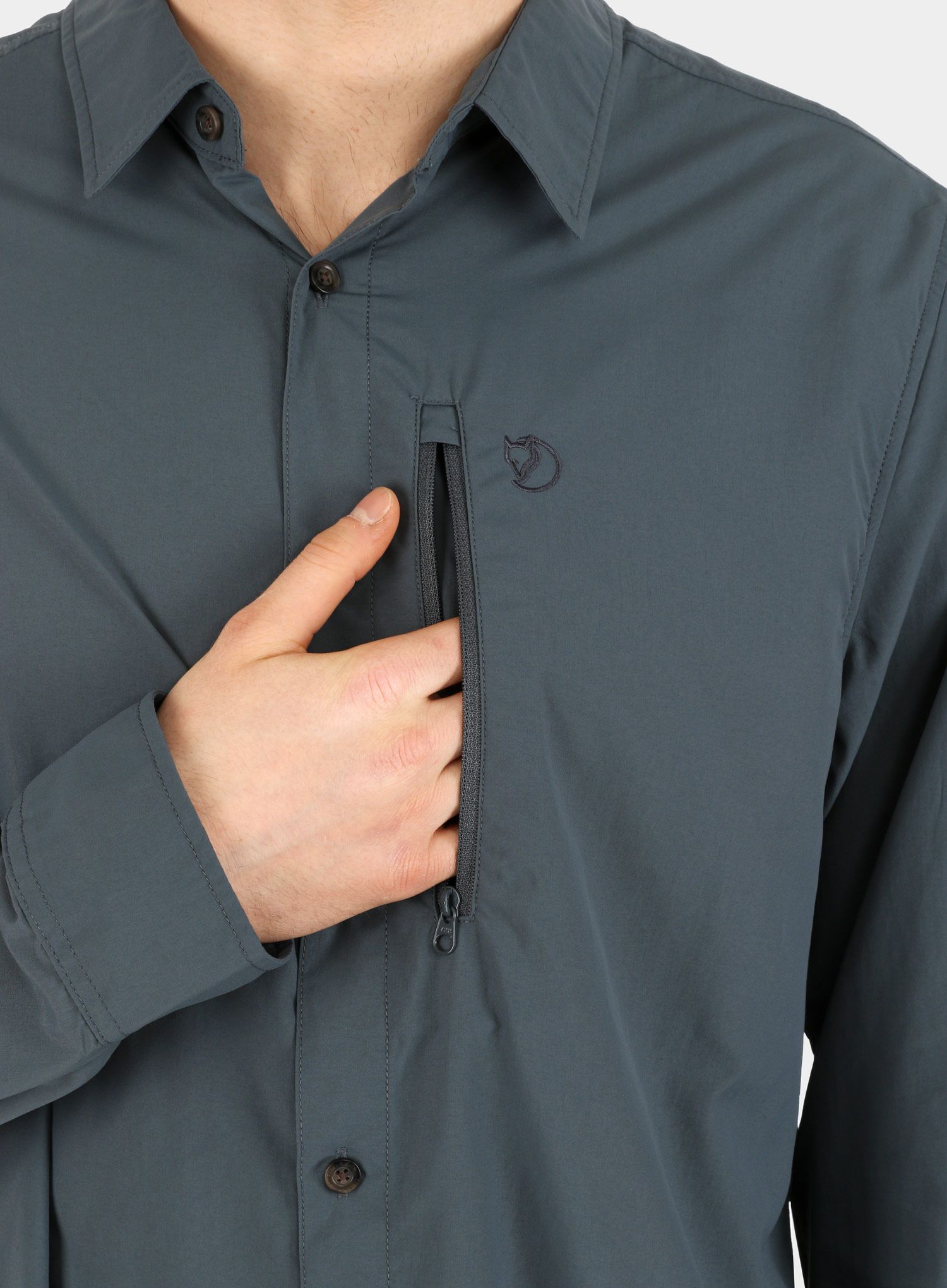 Planinarska košulja Fjallraven Abisko Hike Shirt L/S - dusk