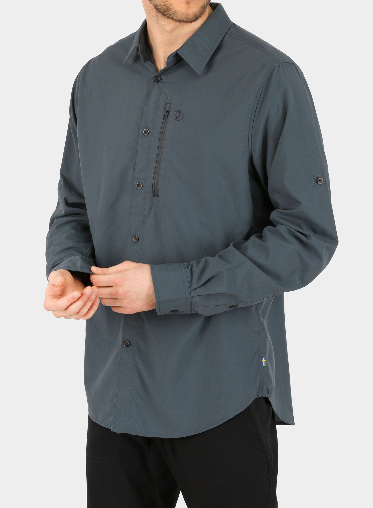 Planinarska košulja Fjallraven Abisko Hike Shirt L/S - dusk