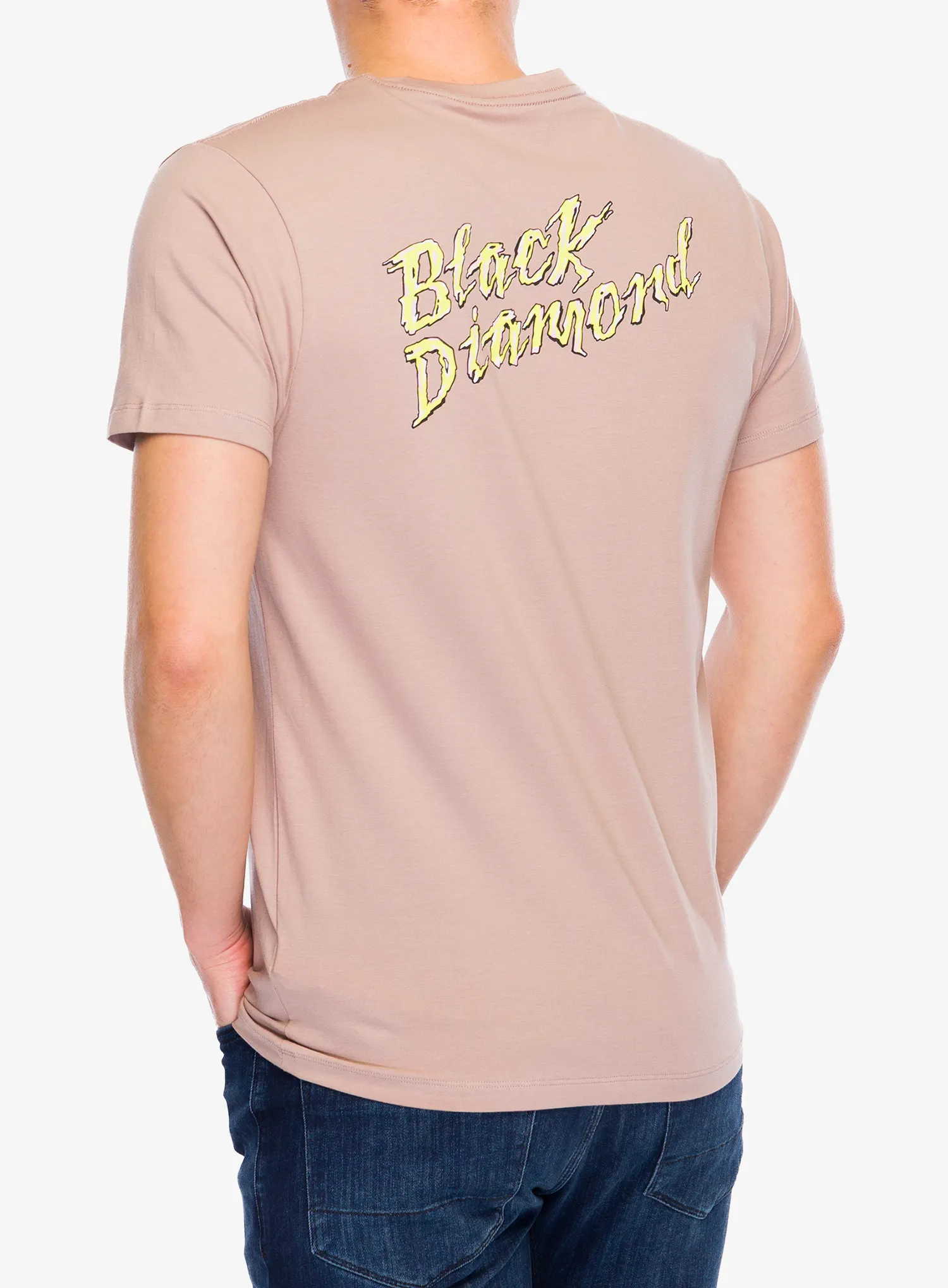 Pamučna majica Black Diamond Shredded SS Tee - pale mauve