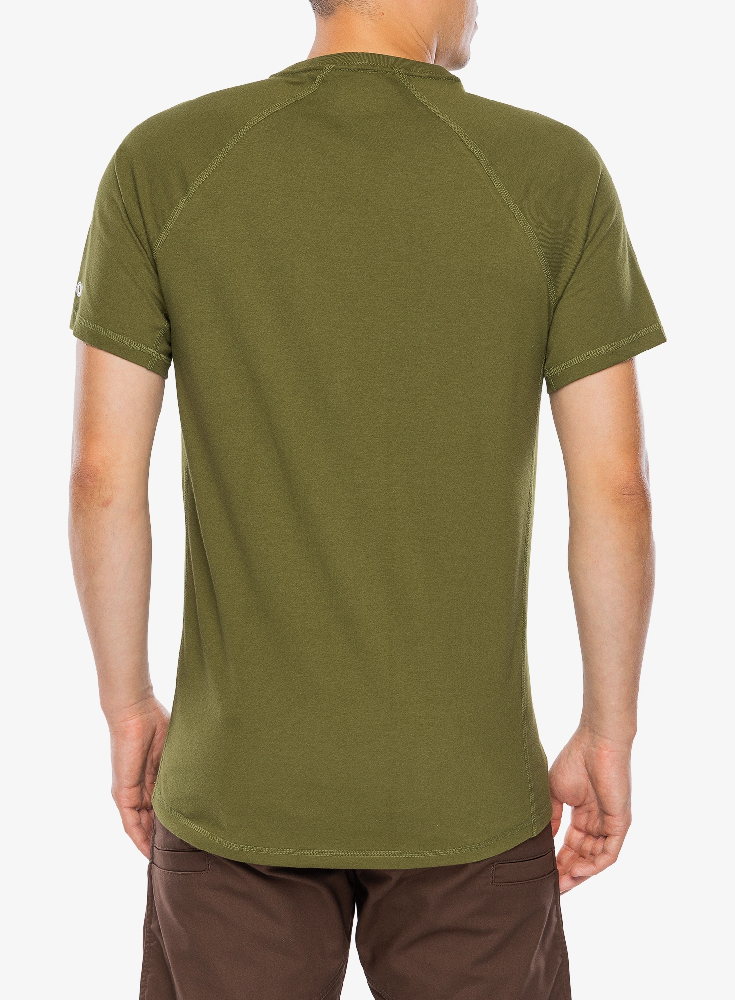 Pamučna majica Carhartt Force Pocket S/S T-Shirt - dark bronzed green