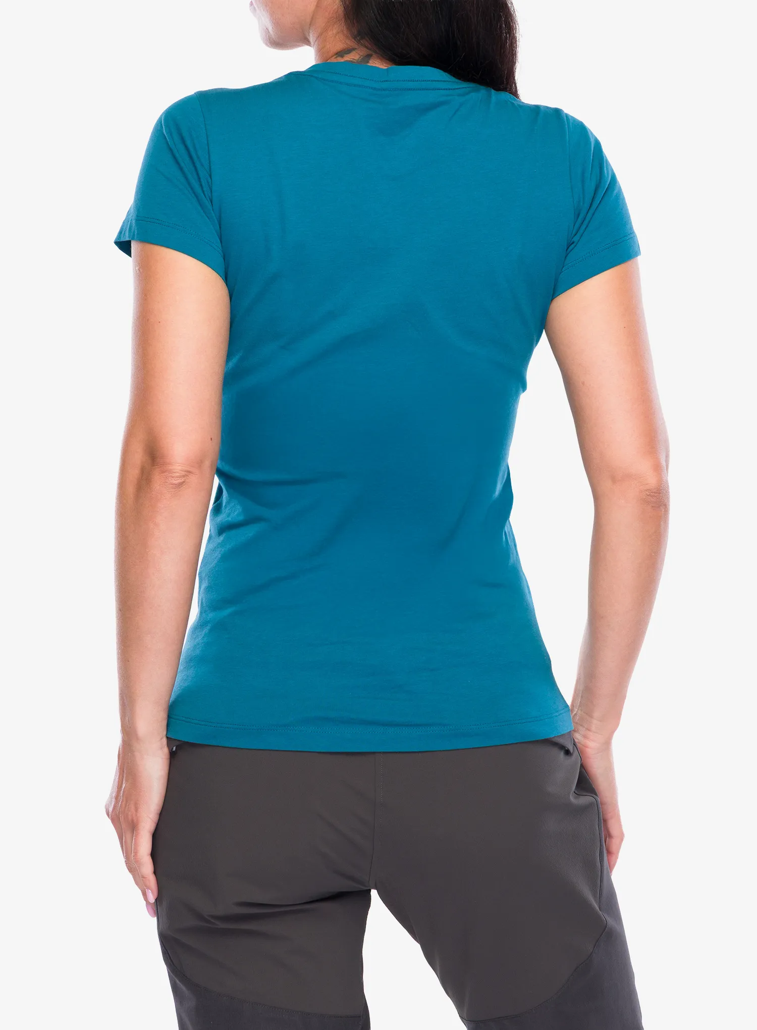 Ženska pamučna majica BlackYak Senepol Classic Logo - lyons blue