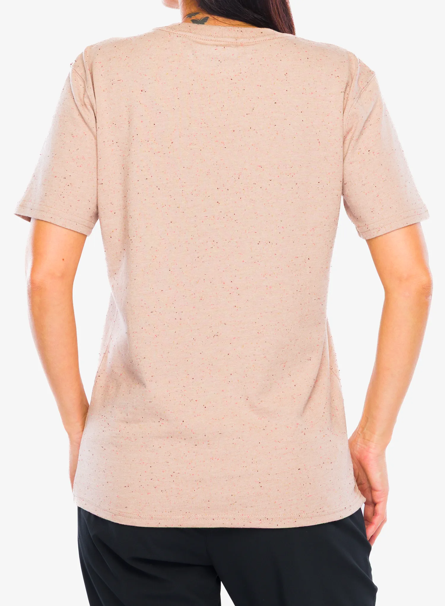 Ženska pamučna majica Carhartt Workwear Pocket S/S T-Shirt - light taupe nep