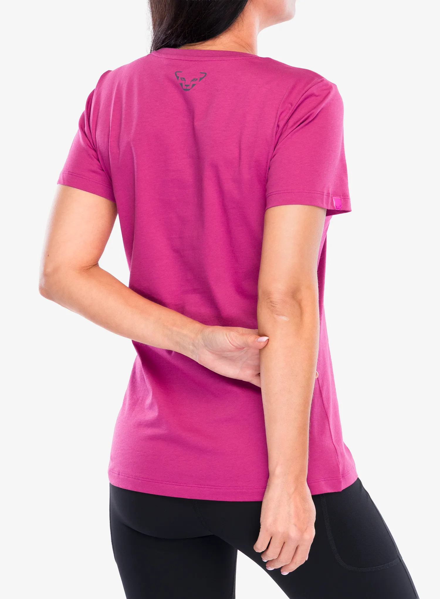Ženska pamučna majica Dynafit Graphic CO S/S Tee - magenta/horizon