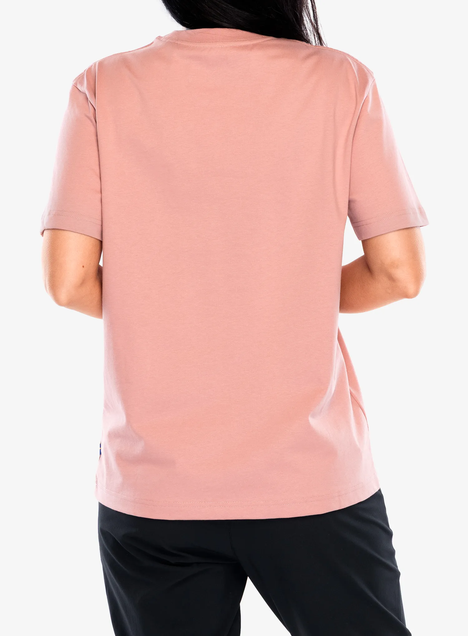 Ženska pamučna majica Fjallraven Heavy Classic T-shirt - dusty rose