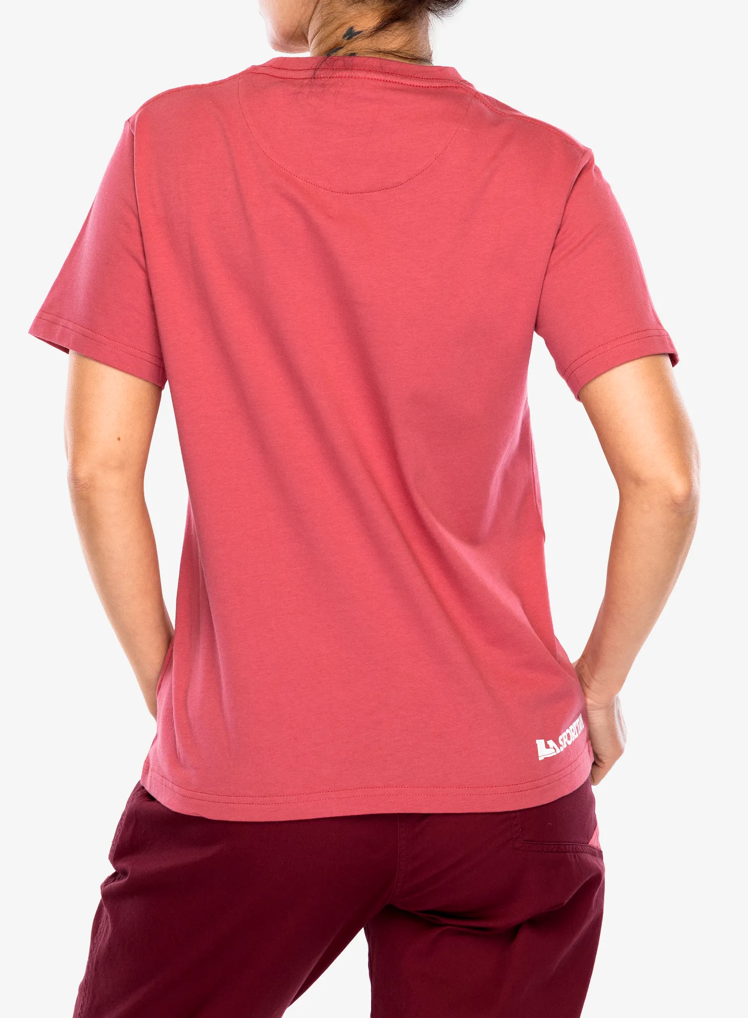 Ženska pamučna majica La Sportiva Moon Climb T-Shirt - rosebay