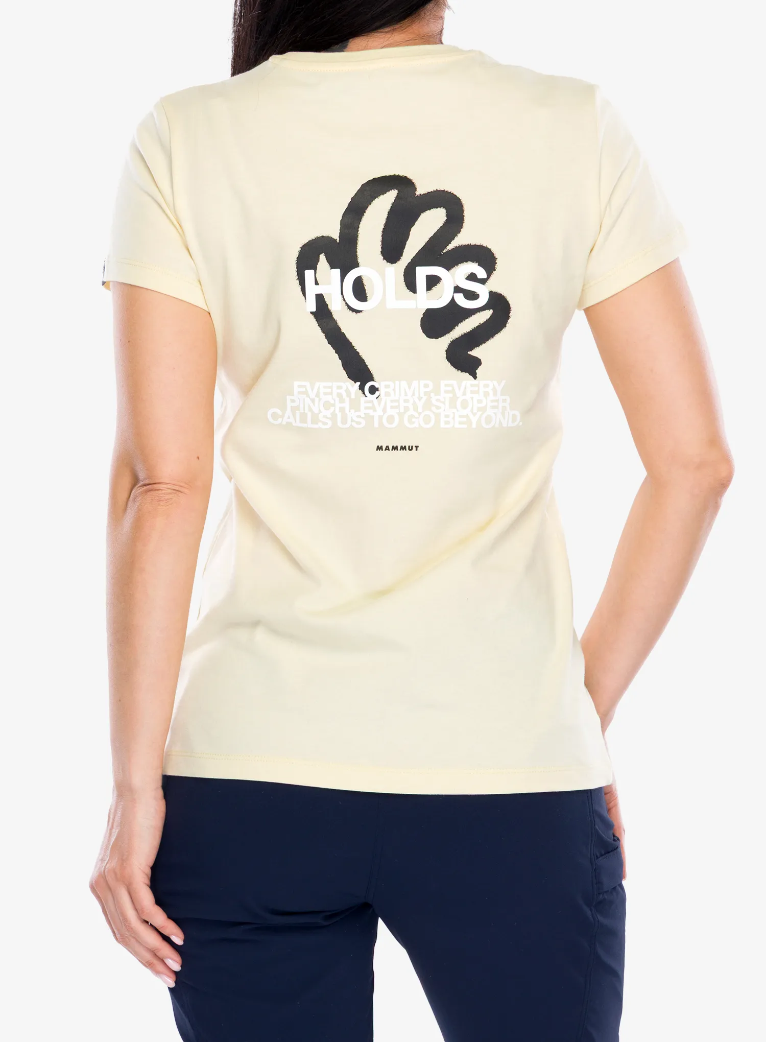 Ženska pamučna majica Mammut Massone T-Shirt Hold - alvatern