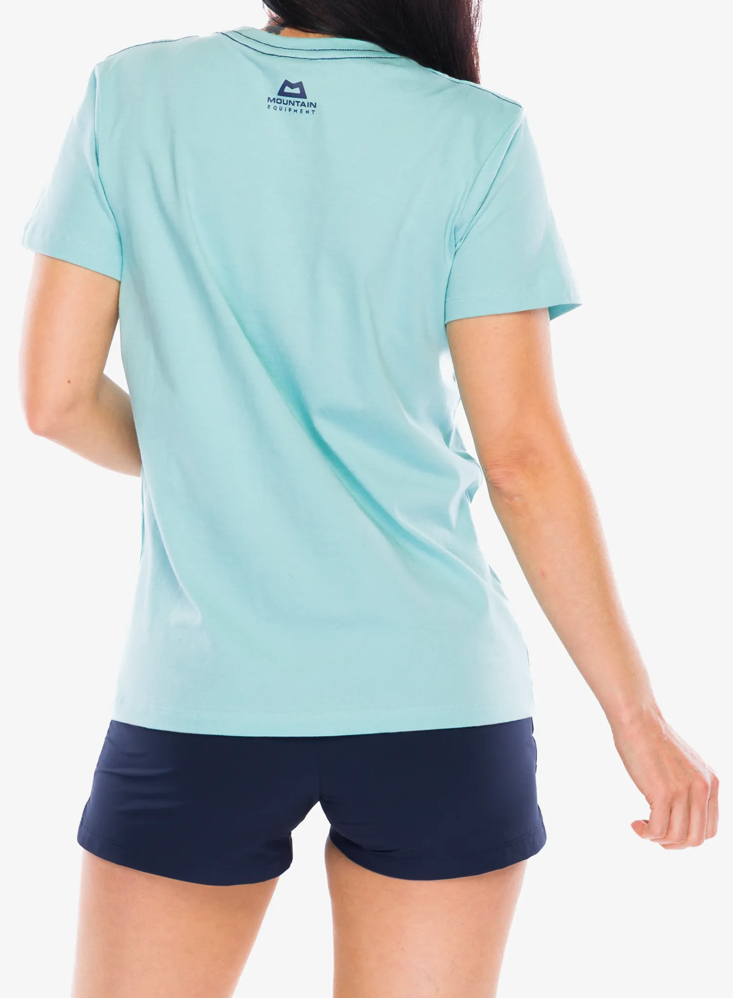 Ženska pamučna majica Mountain Equipment Alpenglow Tee - aqua