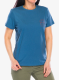 Ženska pamučna majica Mountain Equipment Alpenglow Tee - stellar blue