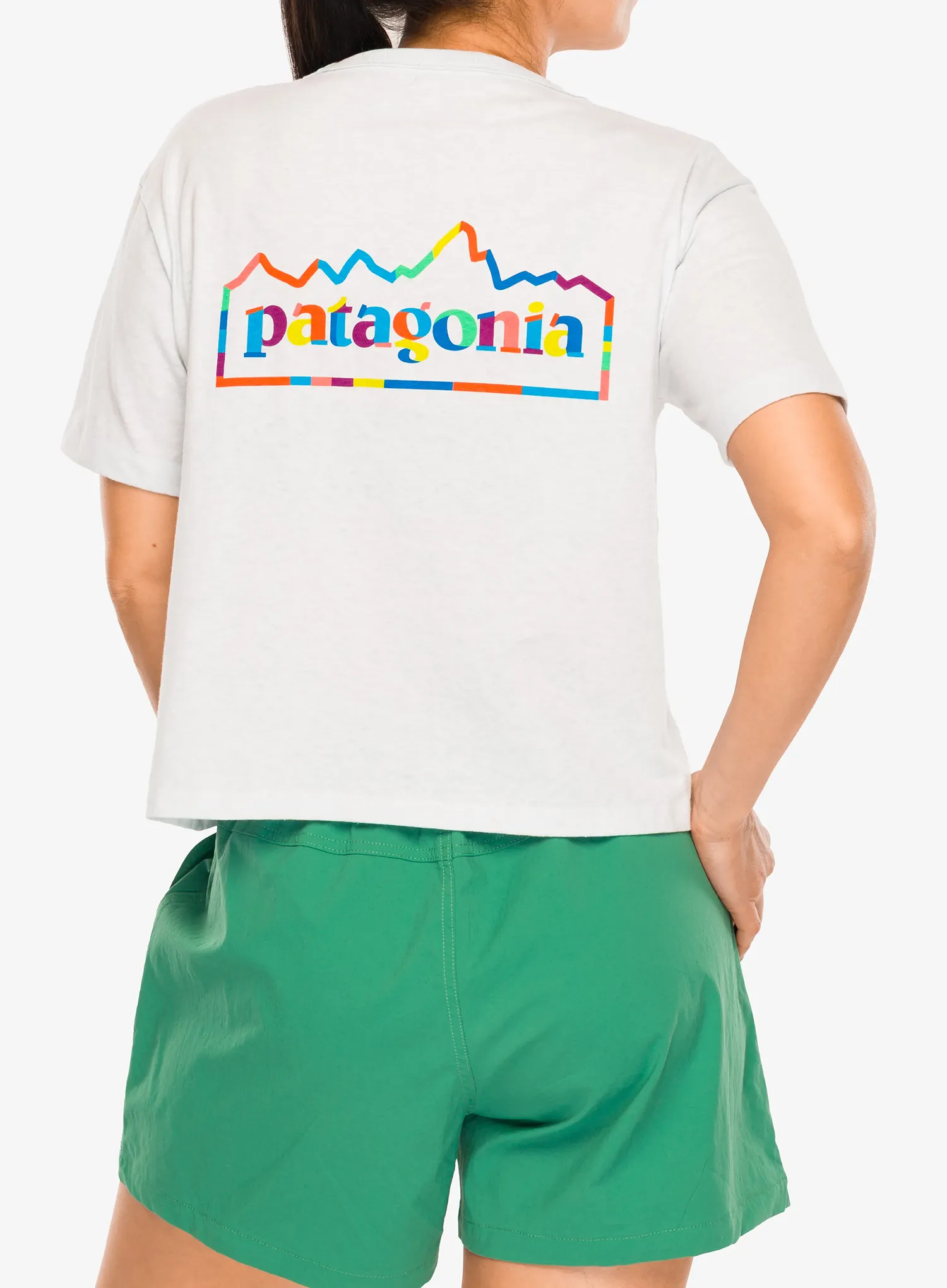 Ženska pamučna majica Patagonia Unity Fitz Easy Cut Responsibili-Tee - white
