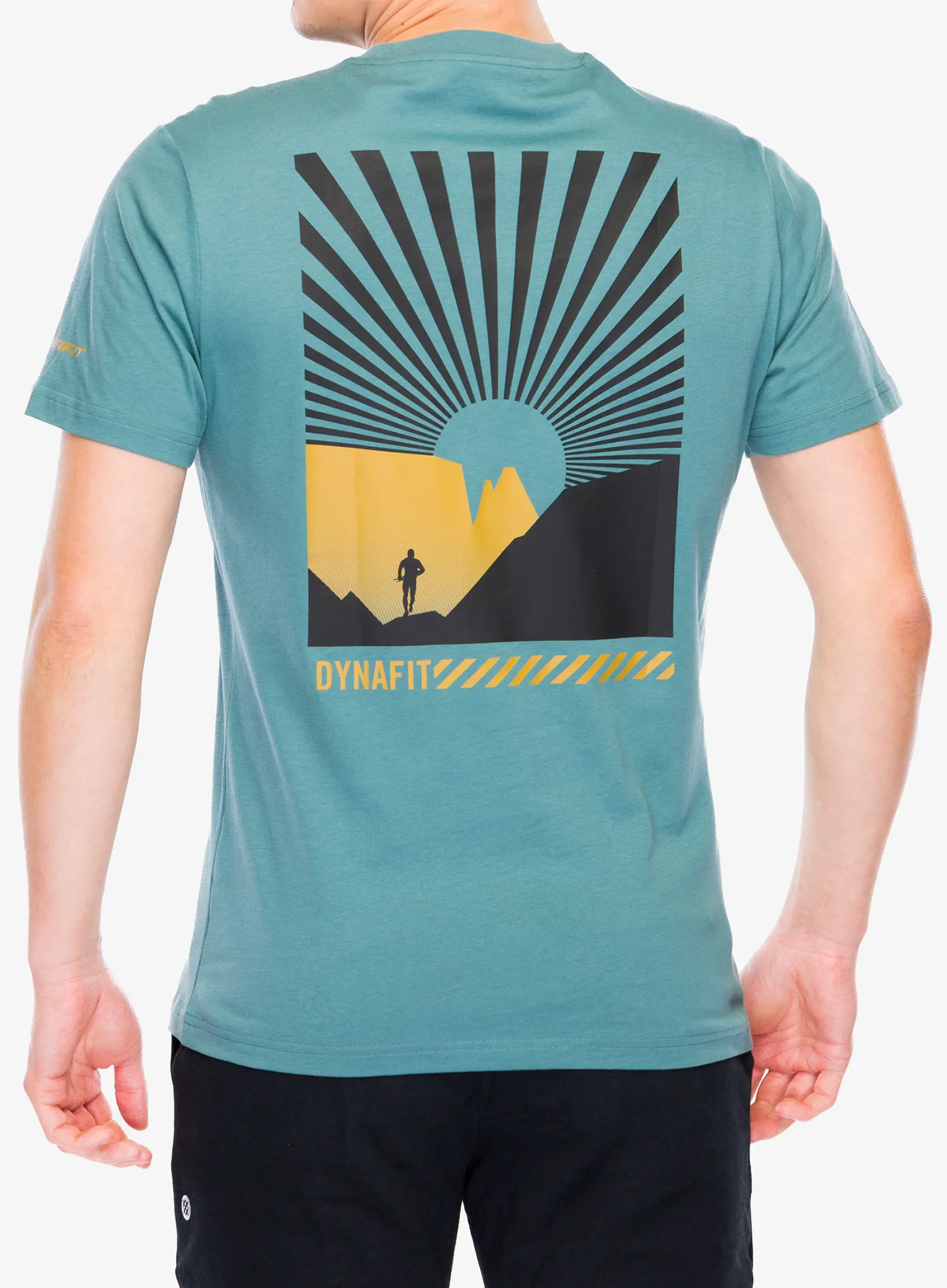 Pamučna majica Dynafit 24/7 Graphic T-Shirt - atlantic/sunrise trail