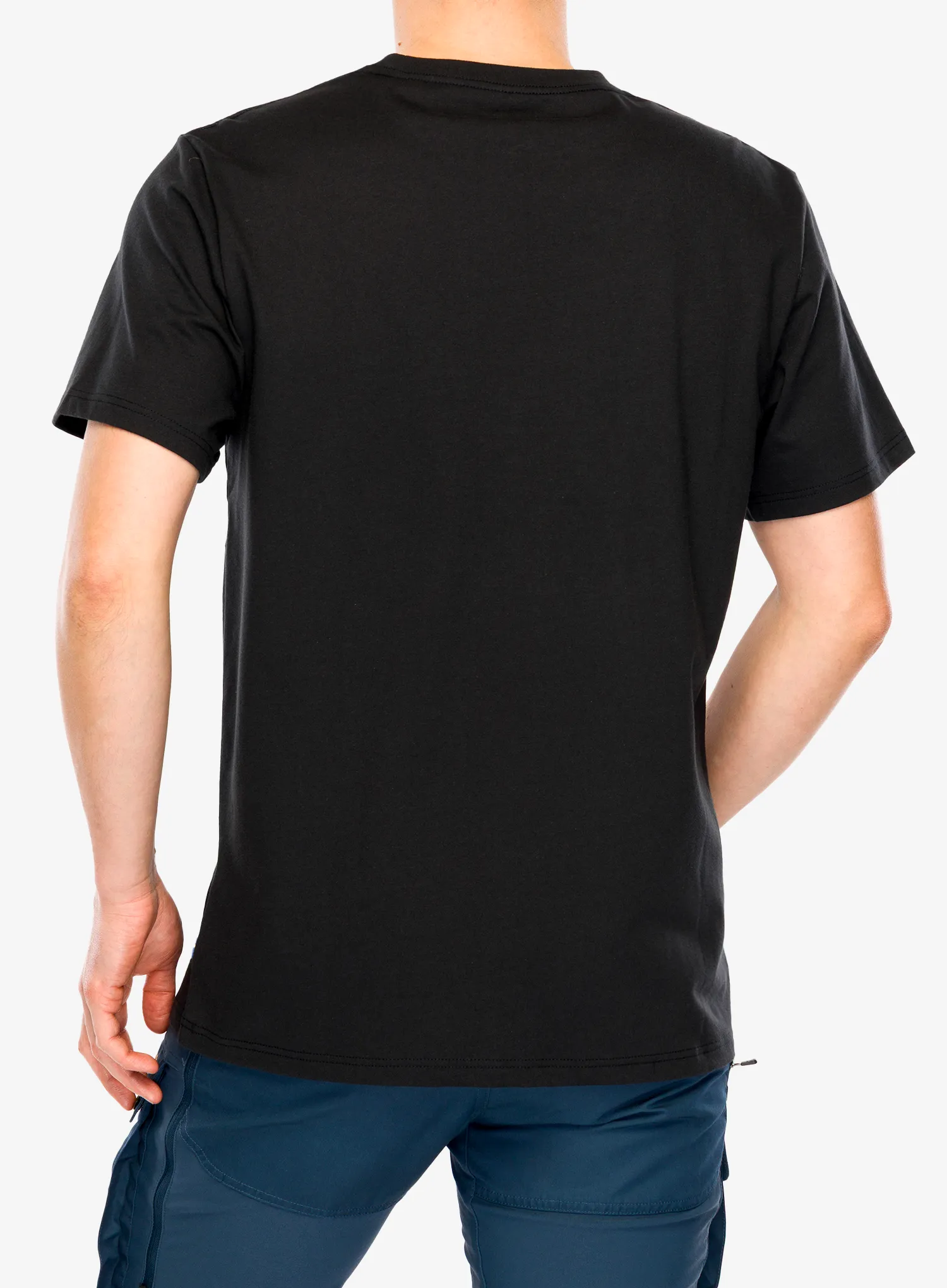 Pamučna majica Fjallraven Heavy Classic T-shirt - black