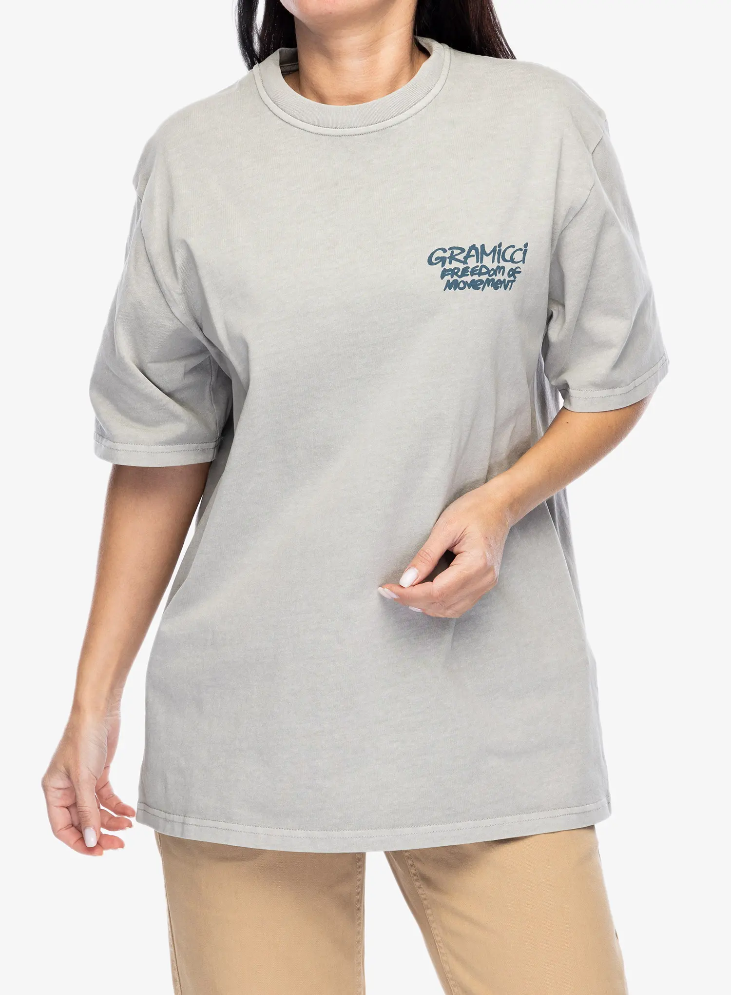 Pamučna majica Gramicci Napping Climber Tee - pigment slate