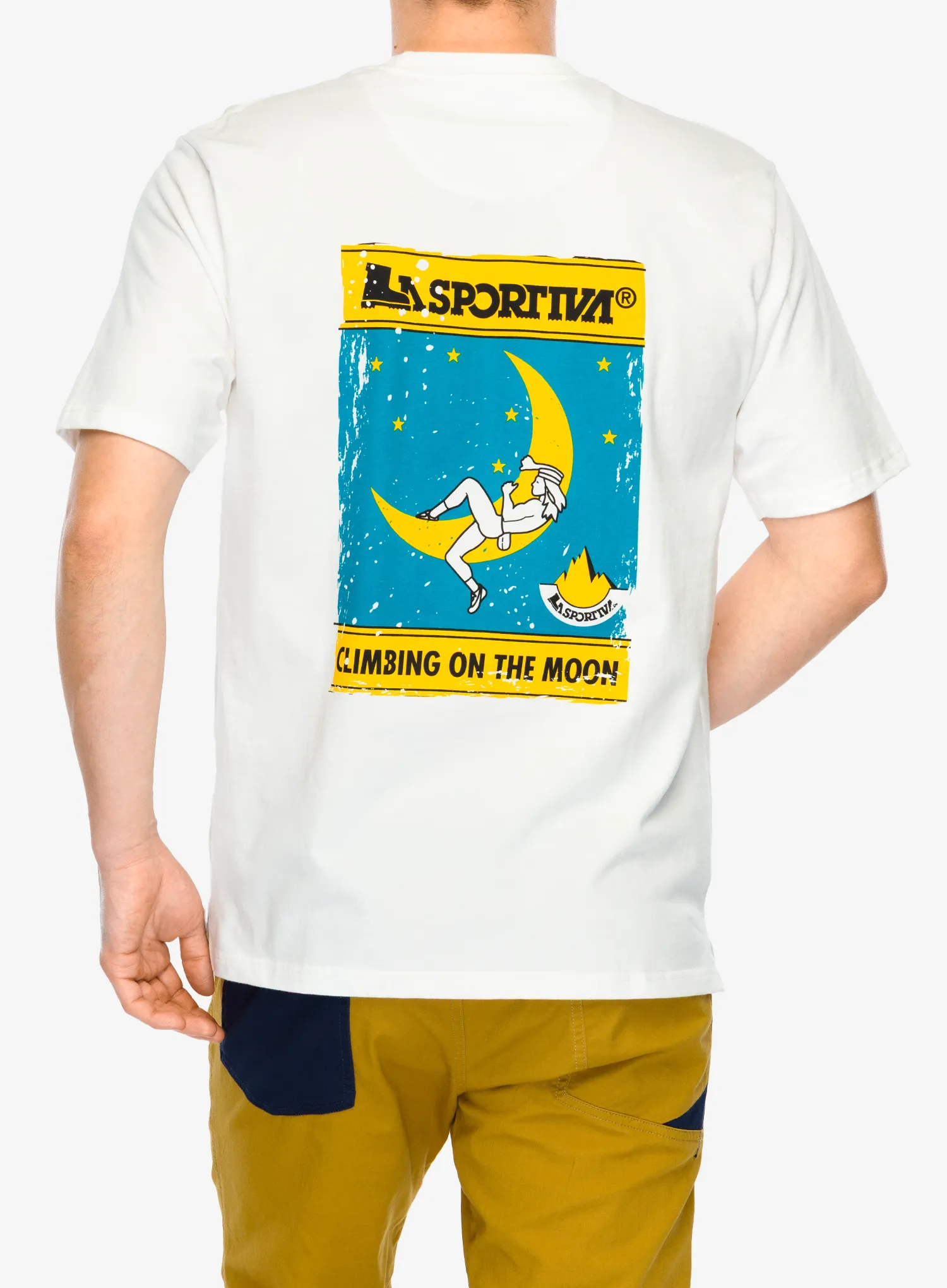 Pamučna majica La Sportiva Moon Climb T-Shirt - chalk