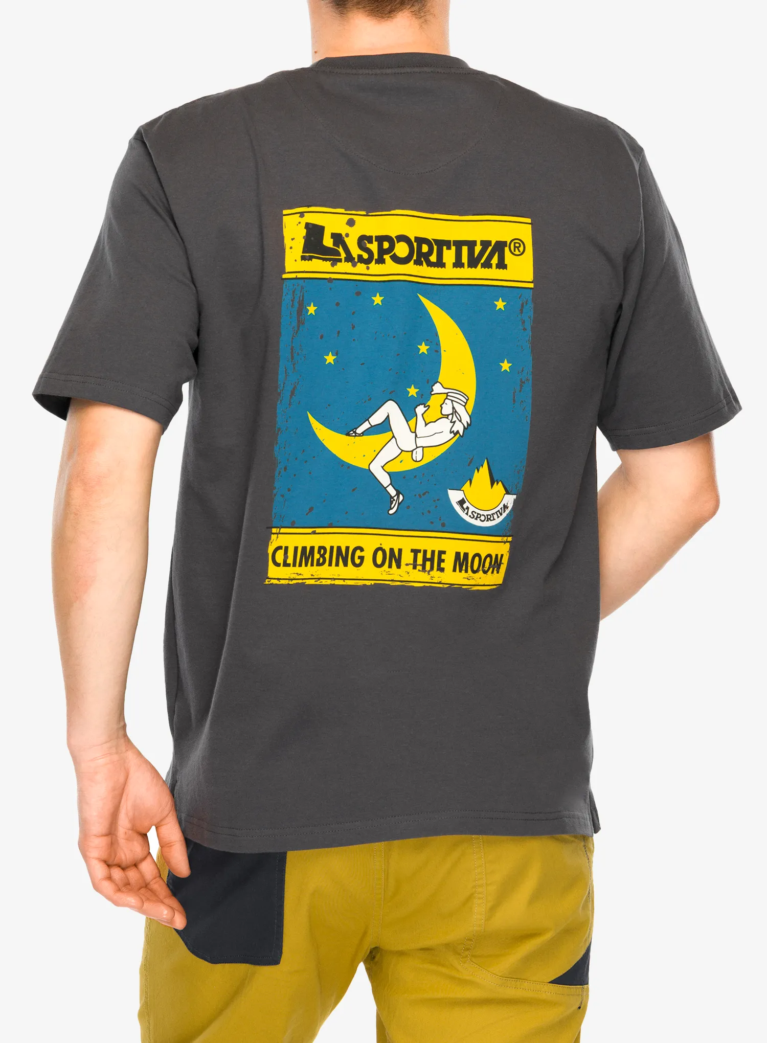 Pamučna majica La Sportiva Moon Climb T-Shirt - onyx