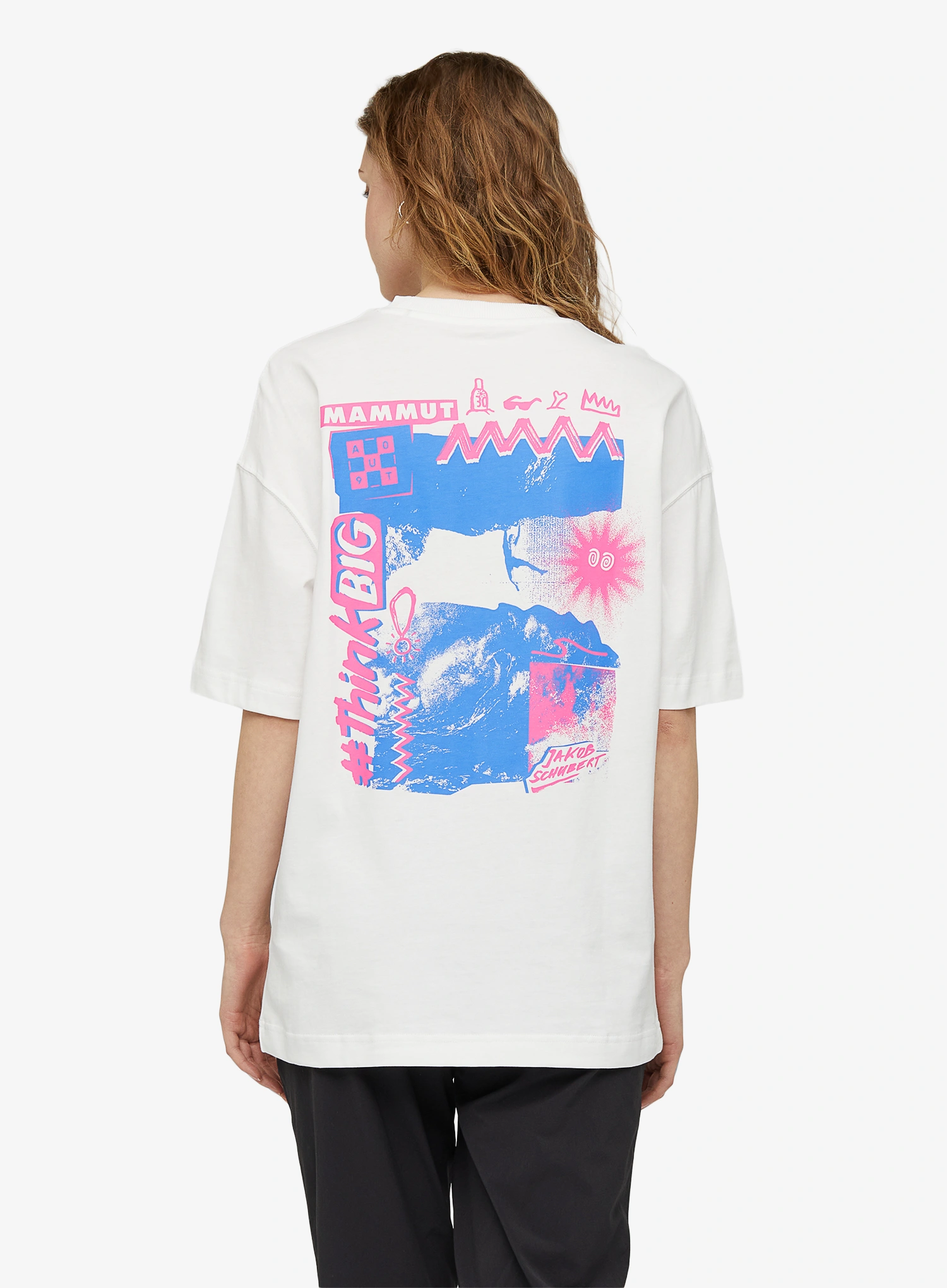 Pamučna majica Mammut Jakob Schubert x Mammut Relaxed T-Shirt - white