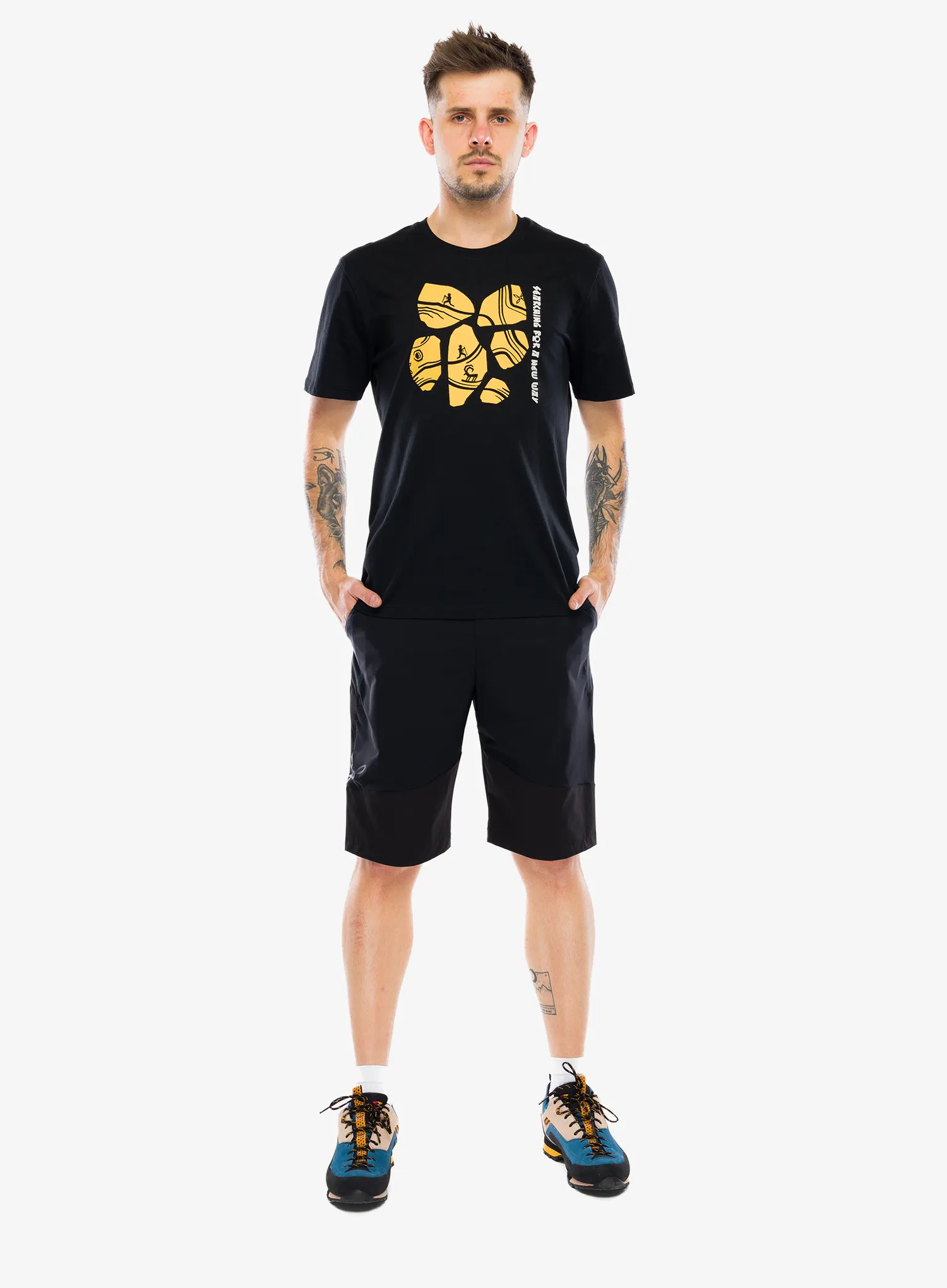 Pamučna majica Montura Limestone T-Shirt - washed slate