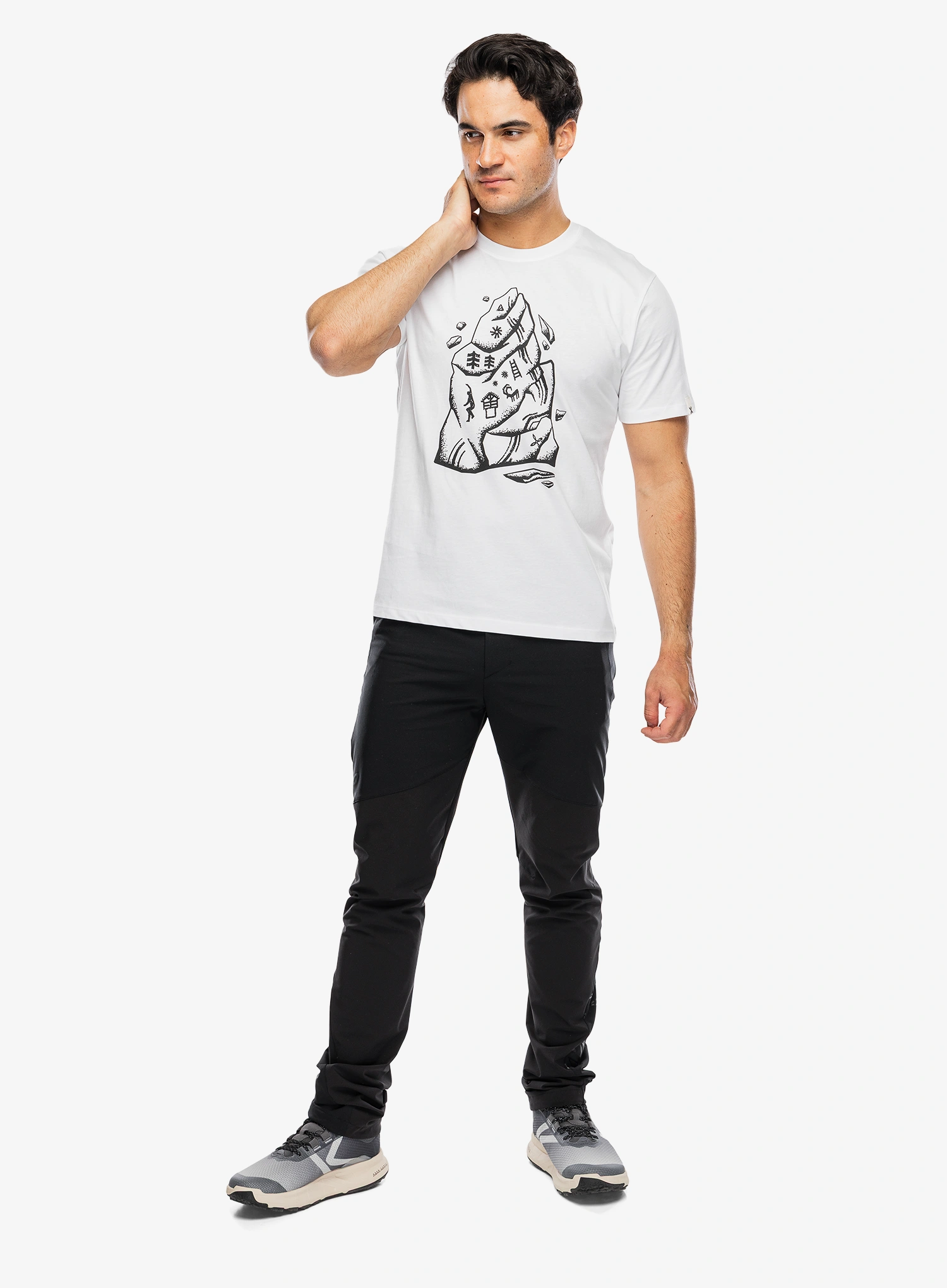 Pamučna majica Montura Spire T-Shirt - white