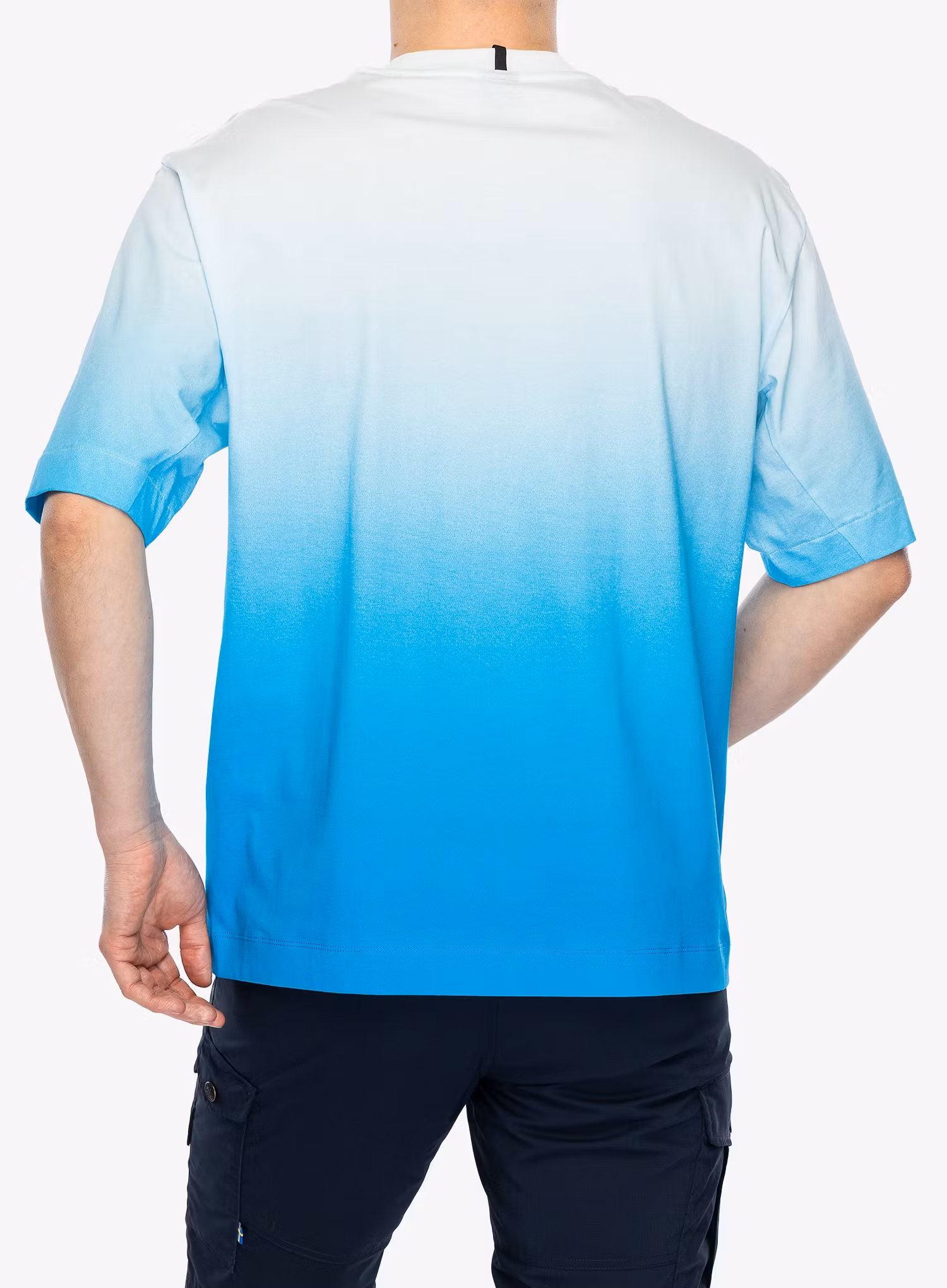 Pamučna majica Oakley Gradient Tee - gradient swimming blue
