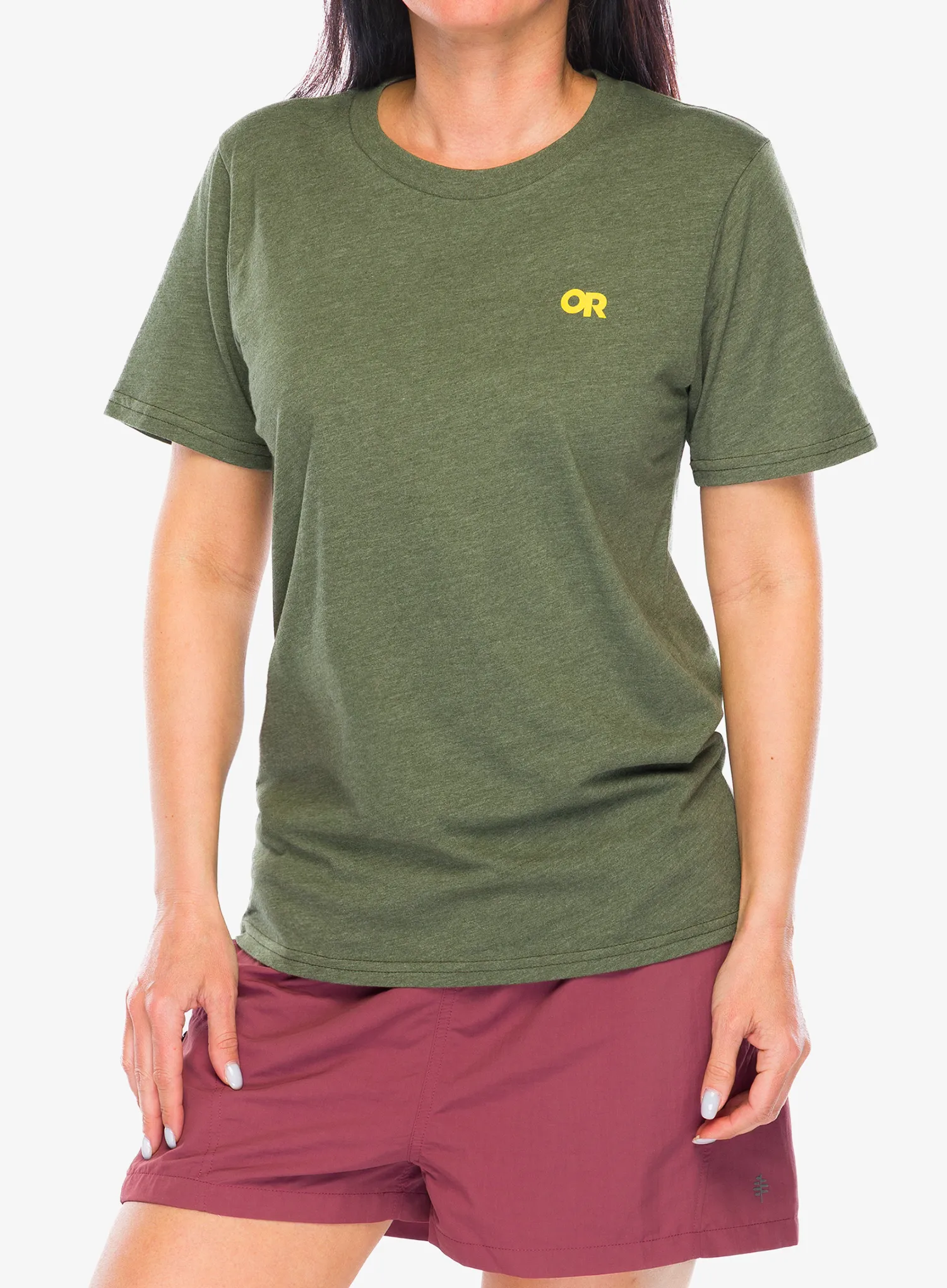 Pamučna majica Outdoor Research Spoked Logo T-Shirt - ranger green