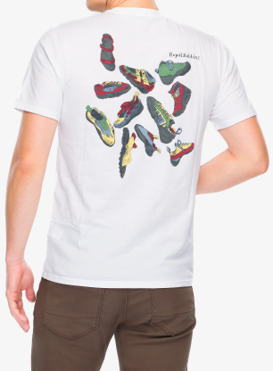 Pamučna majica Royal Robbins RR Graphic Tee - white shoe pt