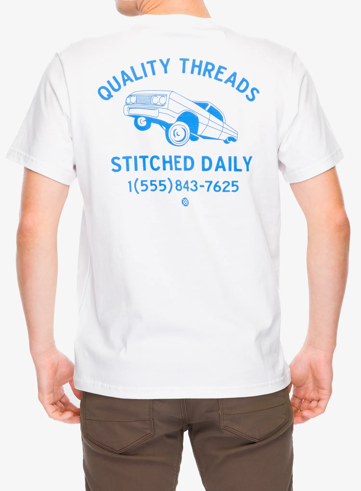 Pamučna majica Stance Quality Threads Tee - white