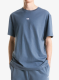 Pamučna majica The North Face Essential Center Logo Relaxed SS - granite grey