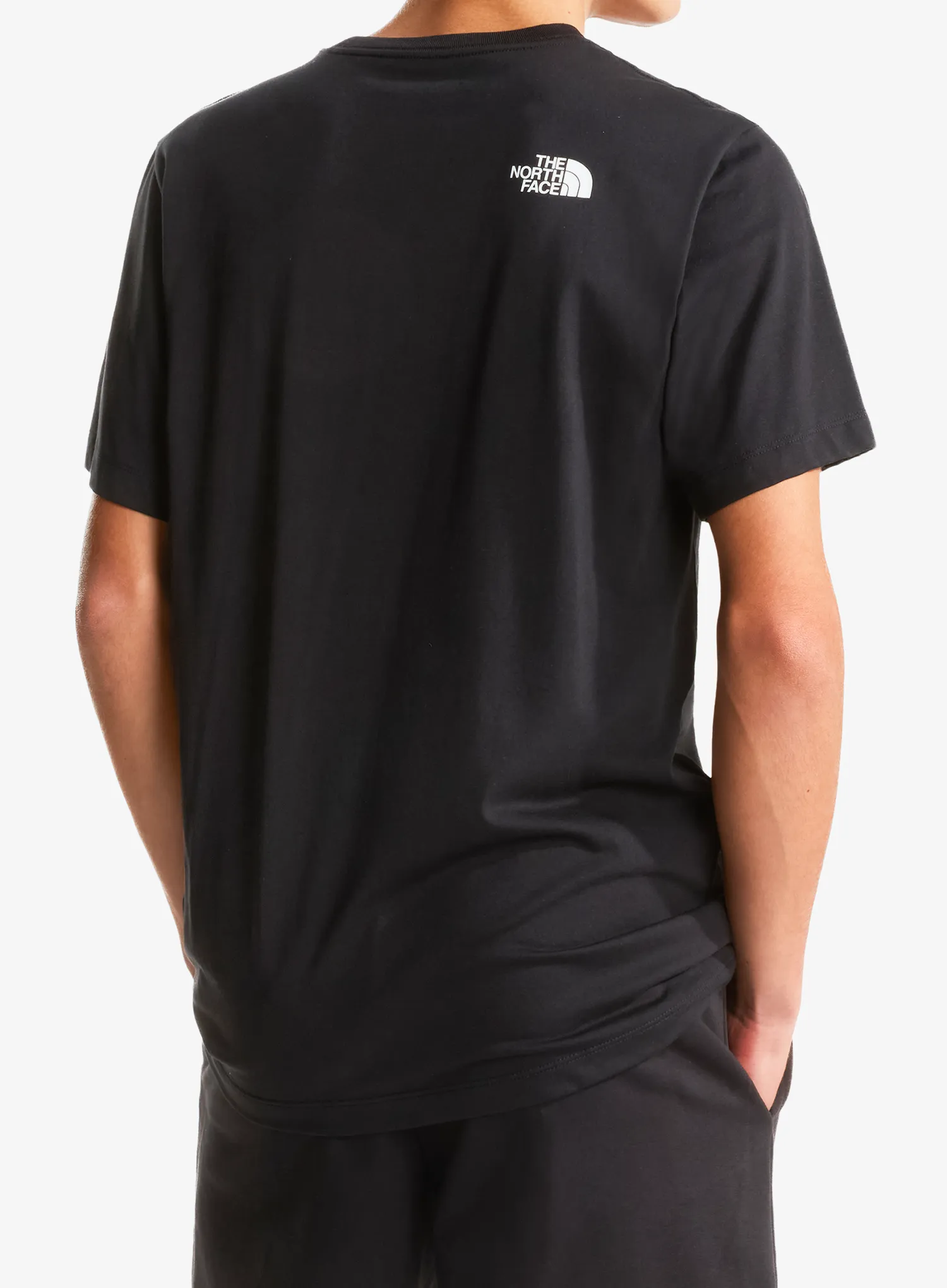 Pamučna majica The North Face Evolution Box Half Dome Regular Short - black