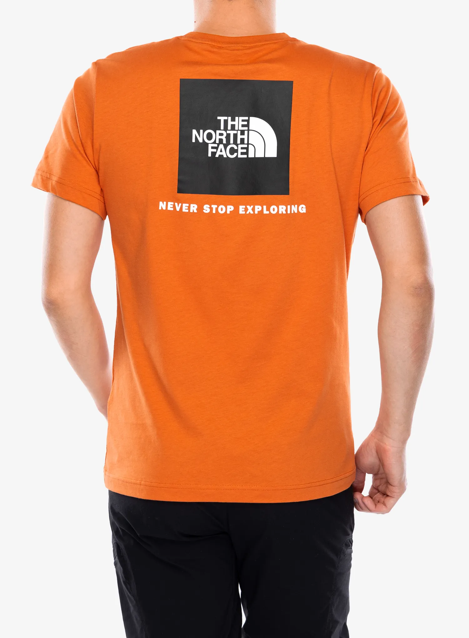 Pamučna majica The North Face S/S Redbox Tee - iron bronze/tnf black