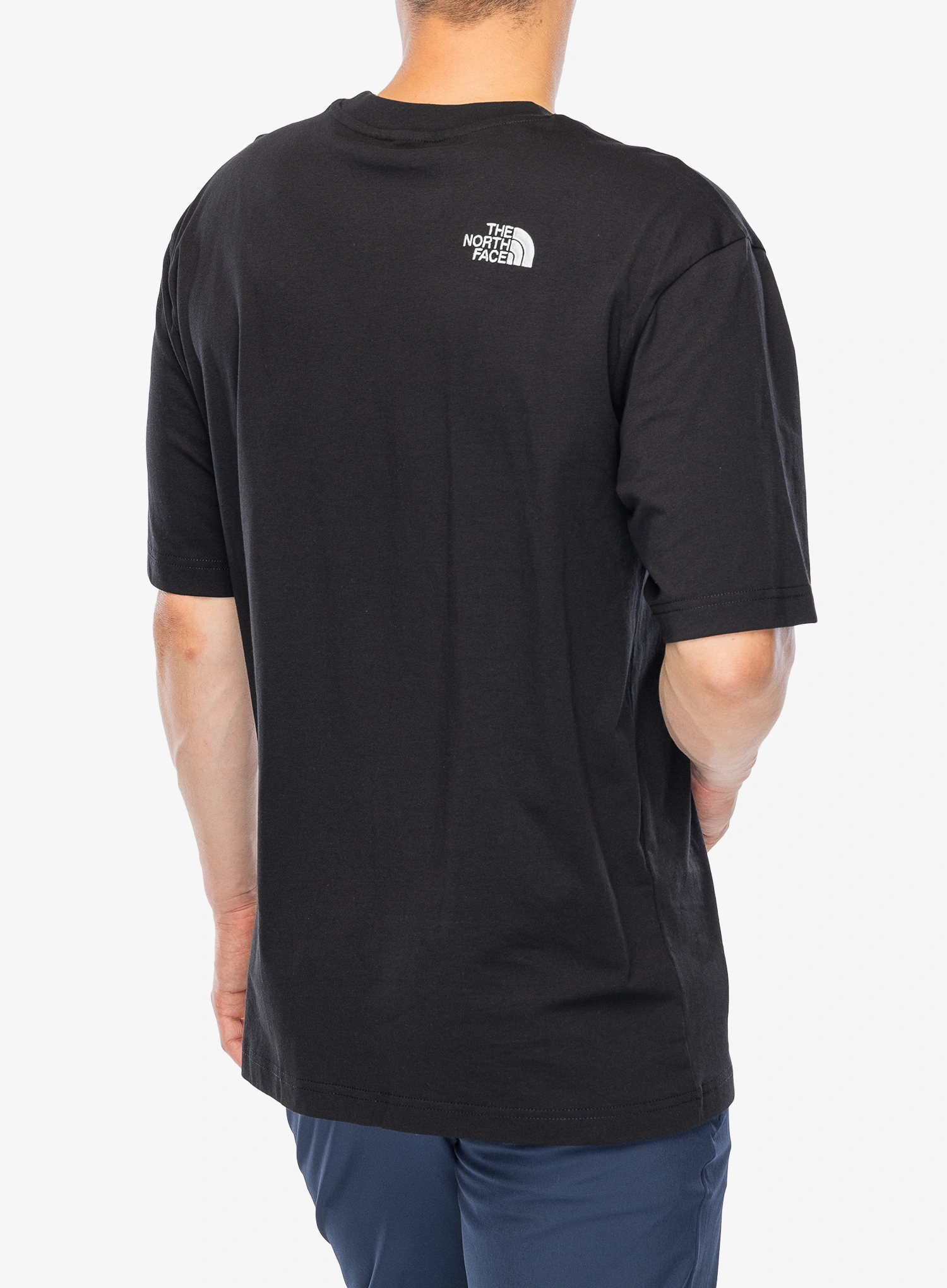 Pamučna majica The North Face SS Essential Oversize Tee - tnf black