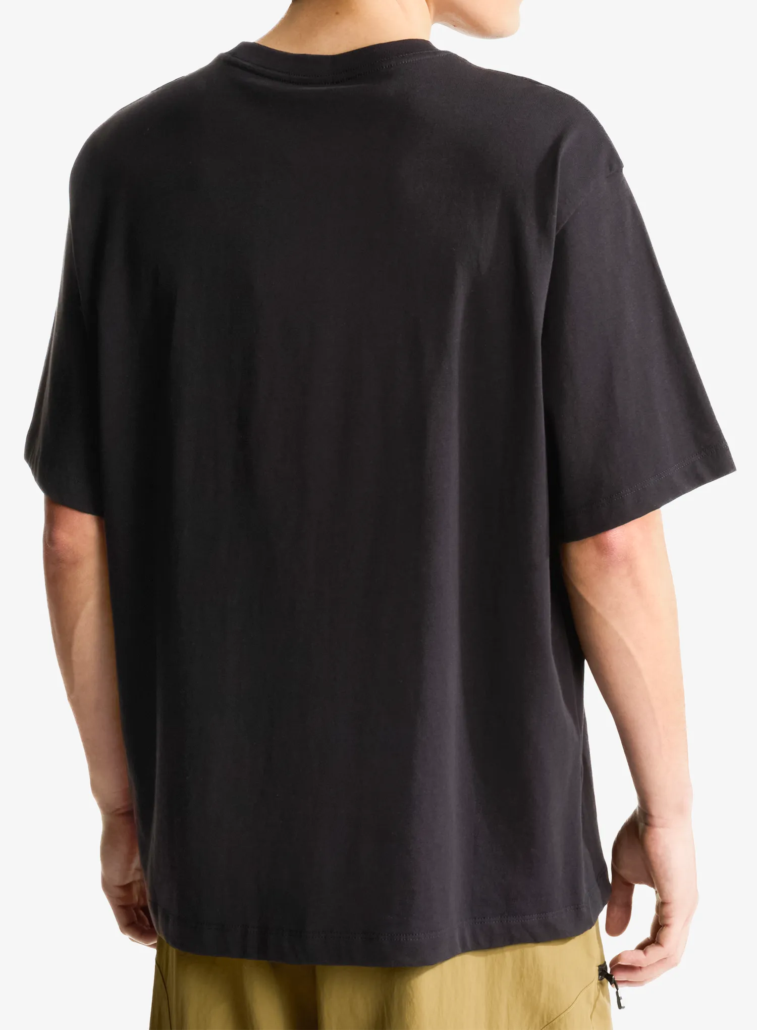 Pamučna majica The North Face TNF Essential Simple Dome OS SS Tee - tnf black
