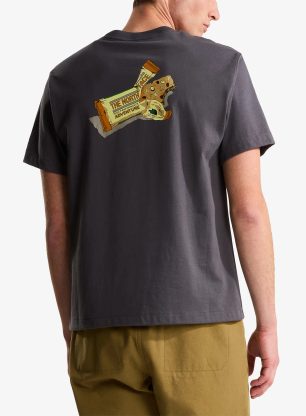 Pamučna majica The North Face TNF Snack Relaxed SS Tee - anthracite grey