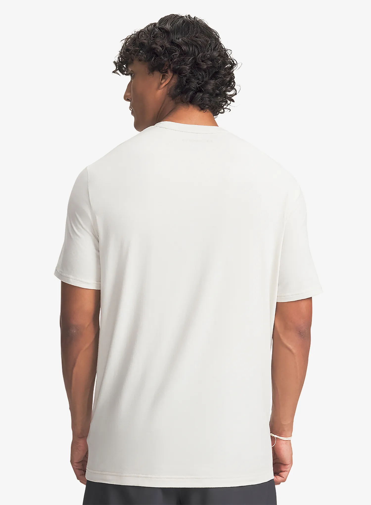 Pamučna majica Under Armour Explor Graphic SS - summit white/city khaki