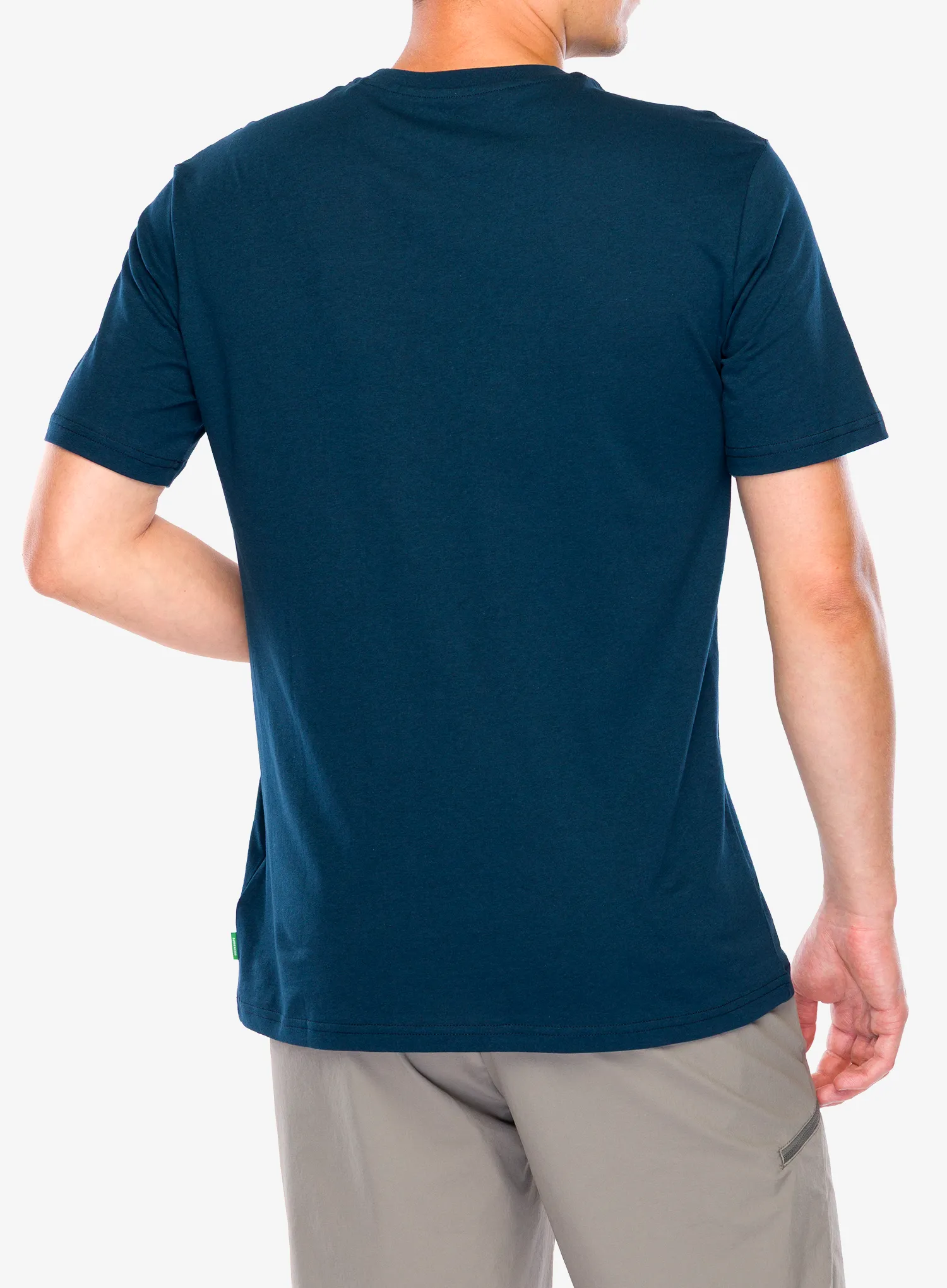 Pamučna majica Vaude Cyclist T-Shirt V - dark sea/blue