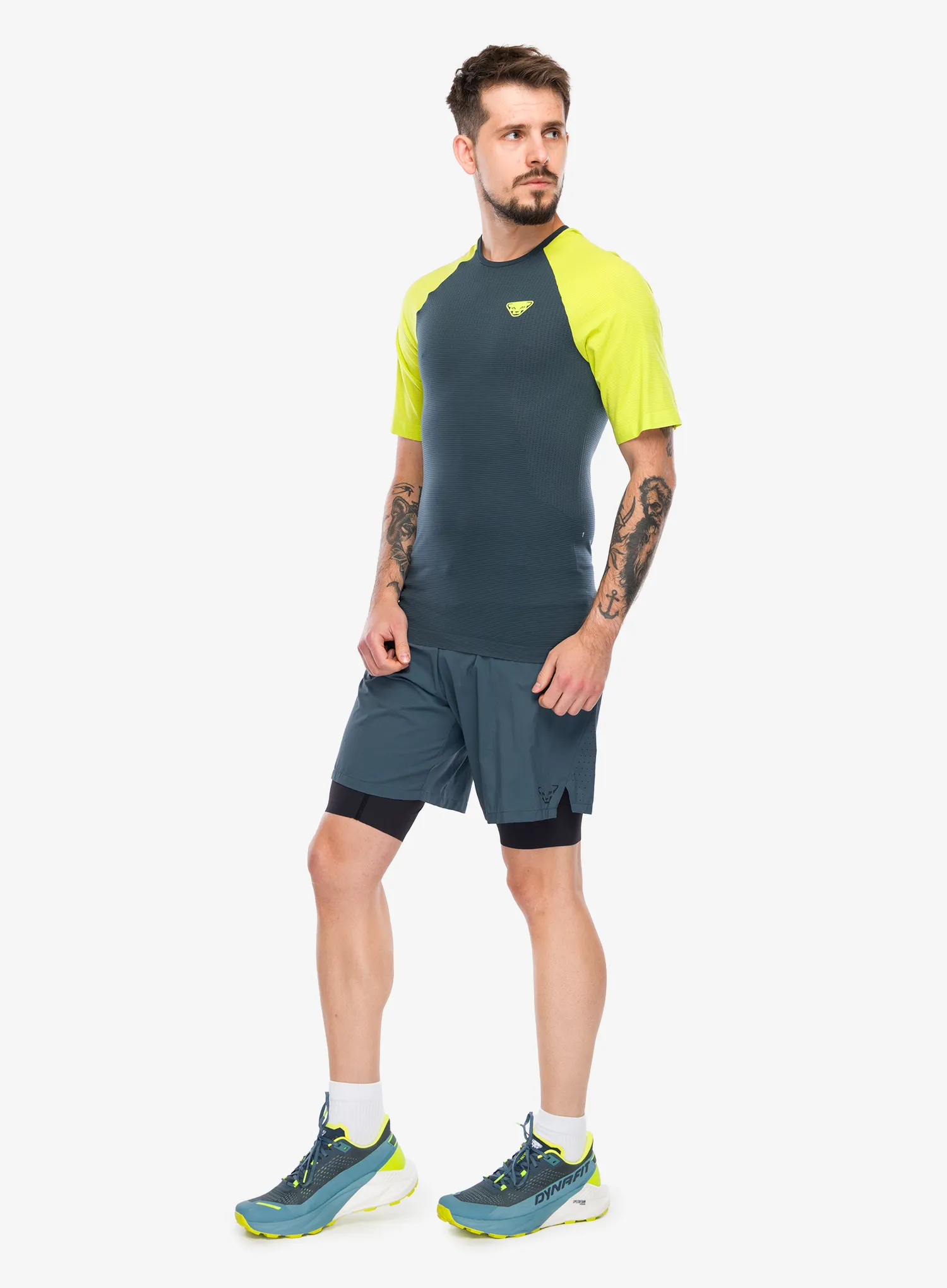 Majica za trčanje Dynafit Ultra S-Tech S/S Tee - cinder