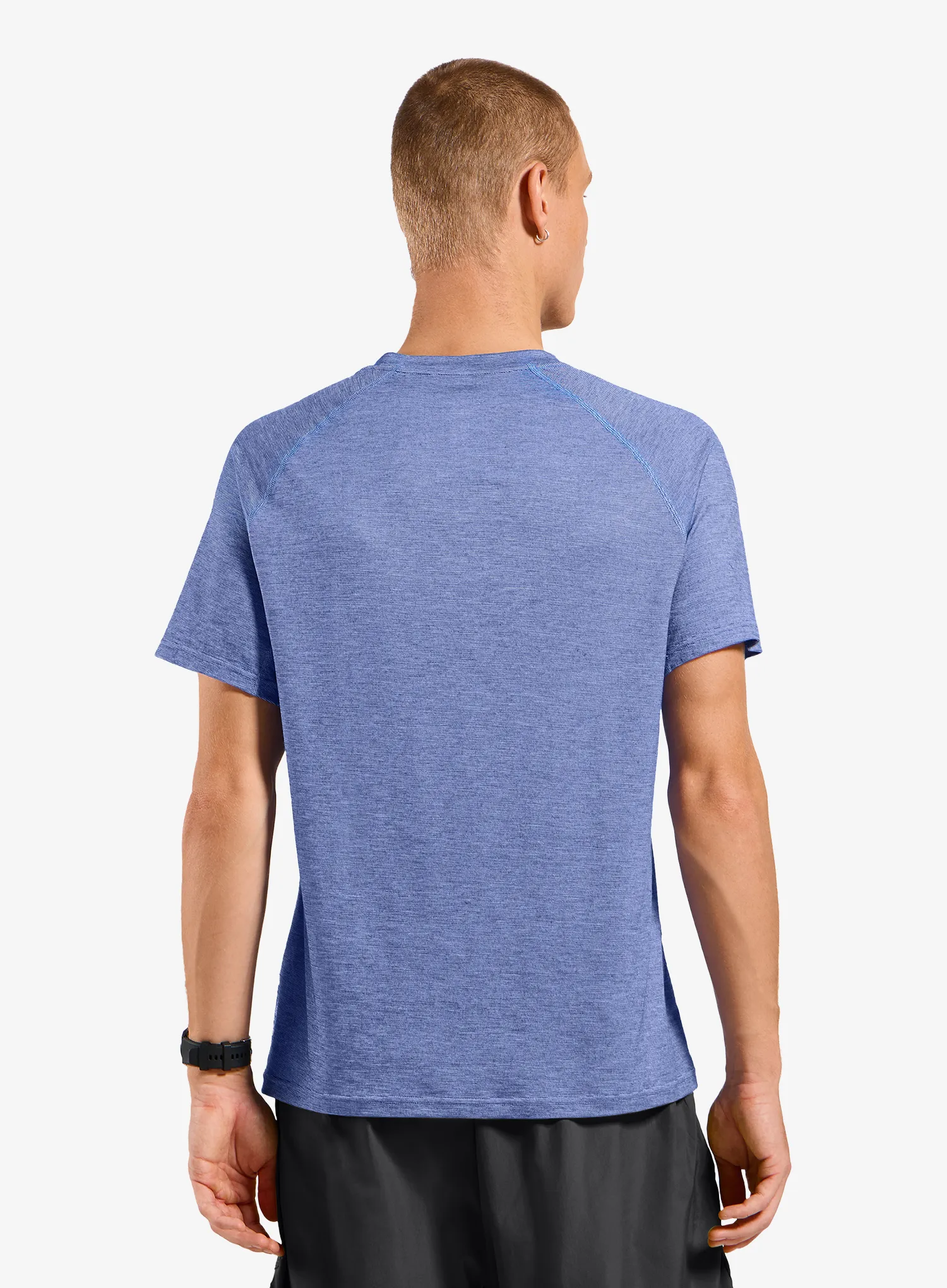 Majica za trčanje Odlo X-Alp PW 115 T-Shirt Crew Neck S/S - dazzling blue melange