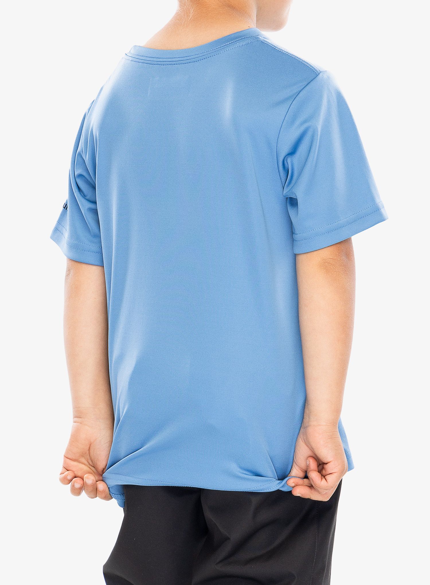 Majice za dječake Columbia Fork Stream Short Sleeve Graphic Shirt - skyler/lakeside badge
