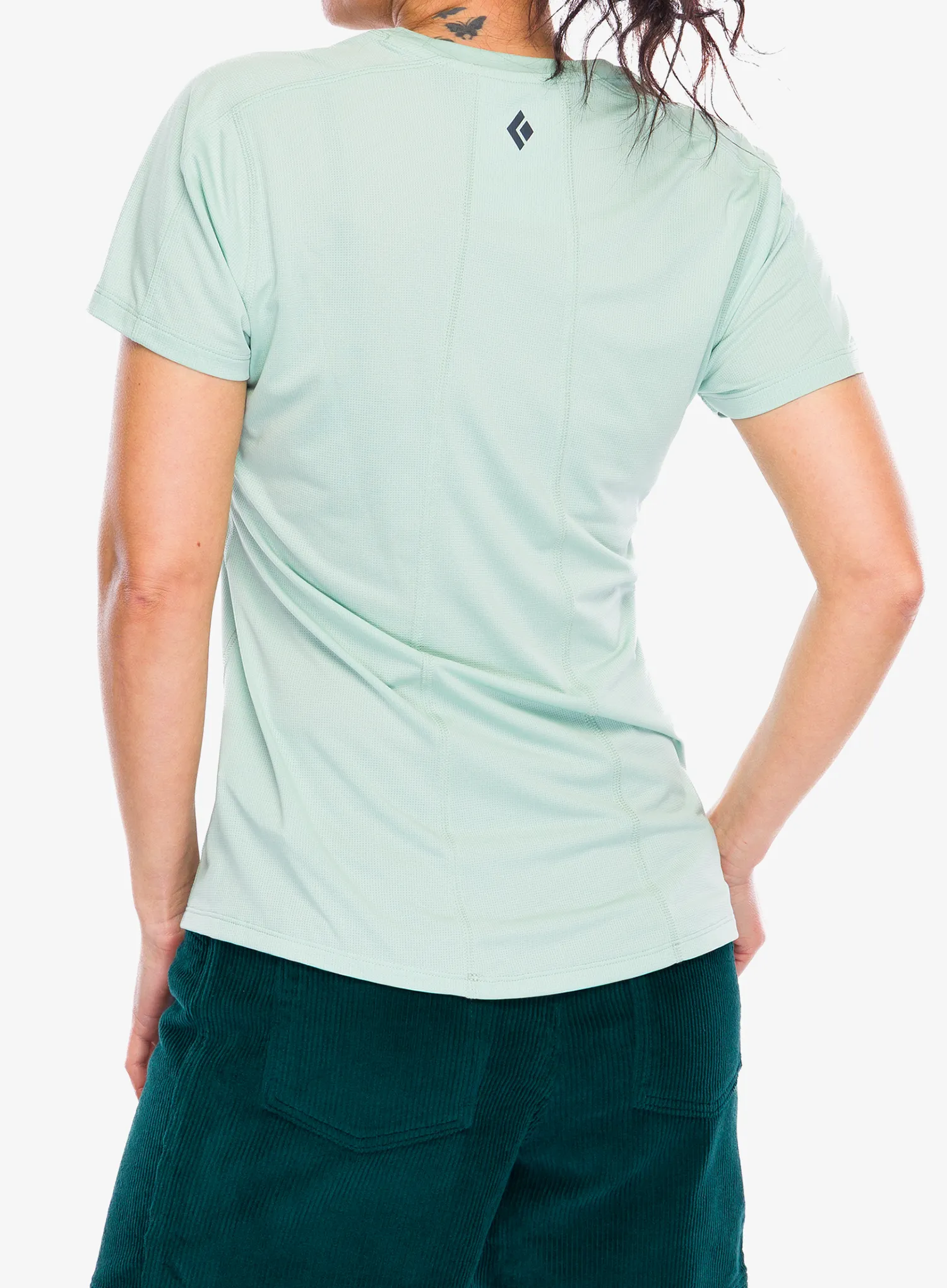 Ženska majica Black Diamond Lightwire SS Tech Tee - foam green
