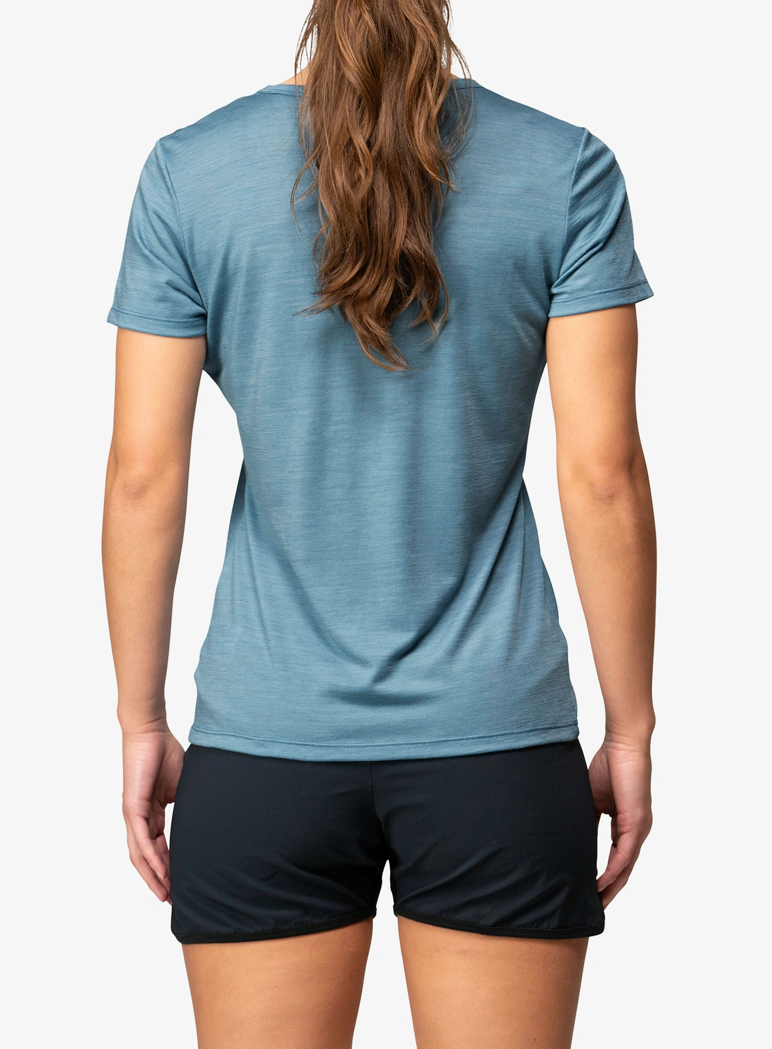 Ženska majica Devold Active Spring Tee - skyblue