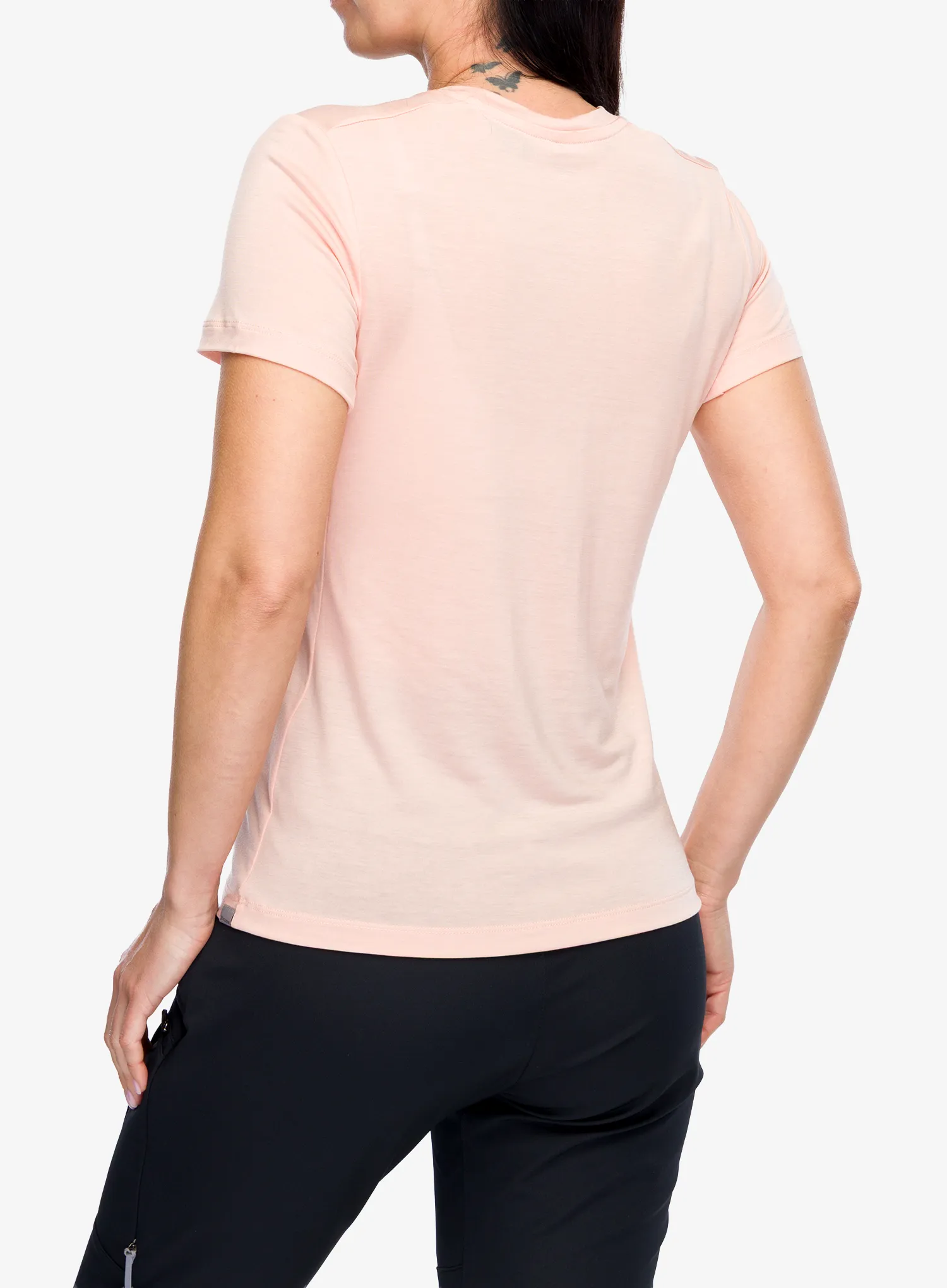 Ženska majica Houdini Tree Message Tee - dulcet pink/circle
