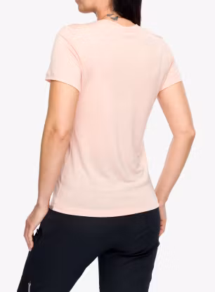 Ženska majica Houdini Tree Message Tee - dulcet pink/circle