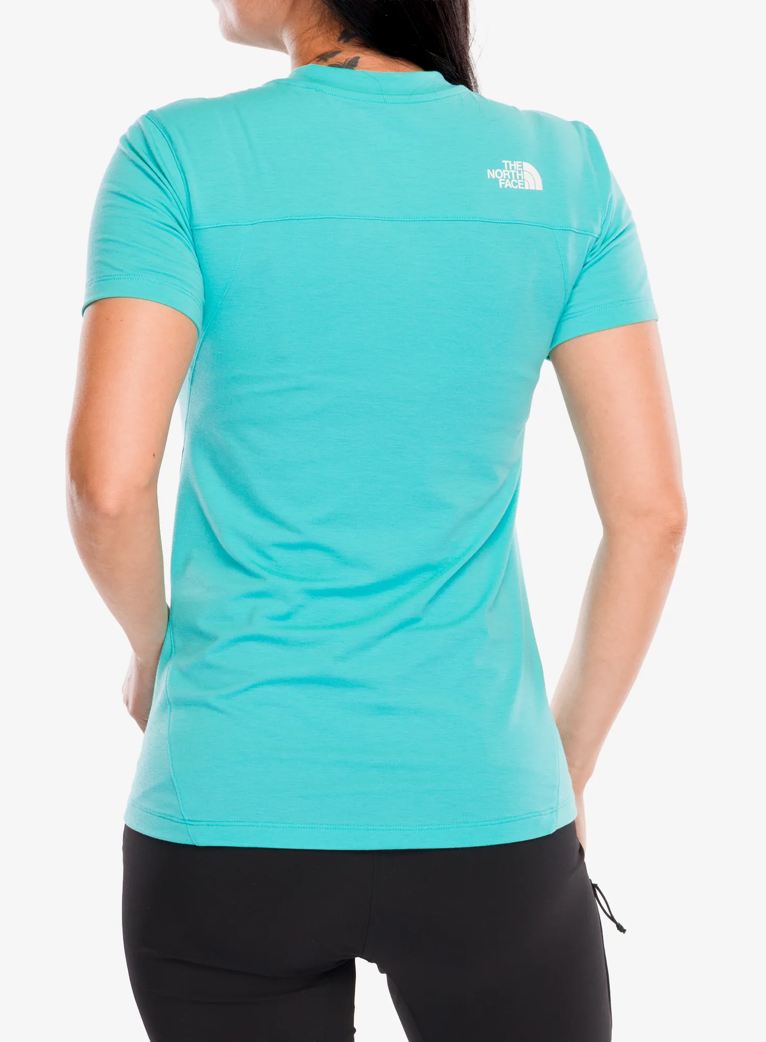 Ženska majica The North Face Lightning Alpine S/S - galactic blue