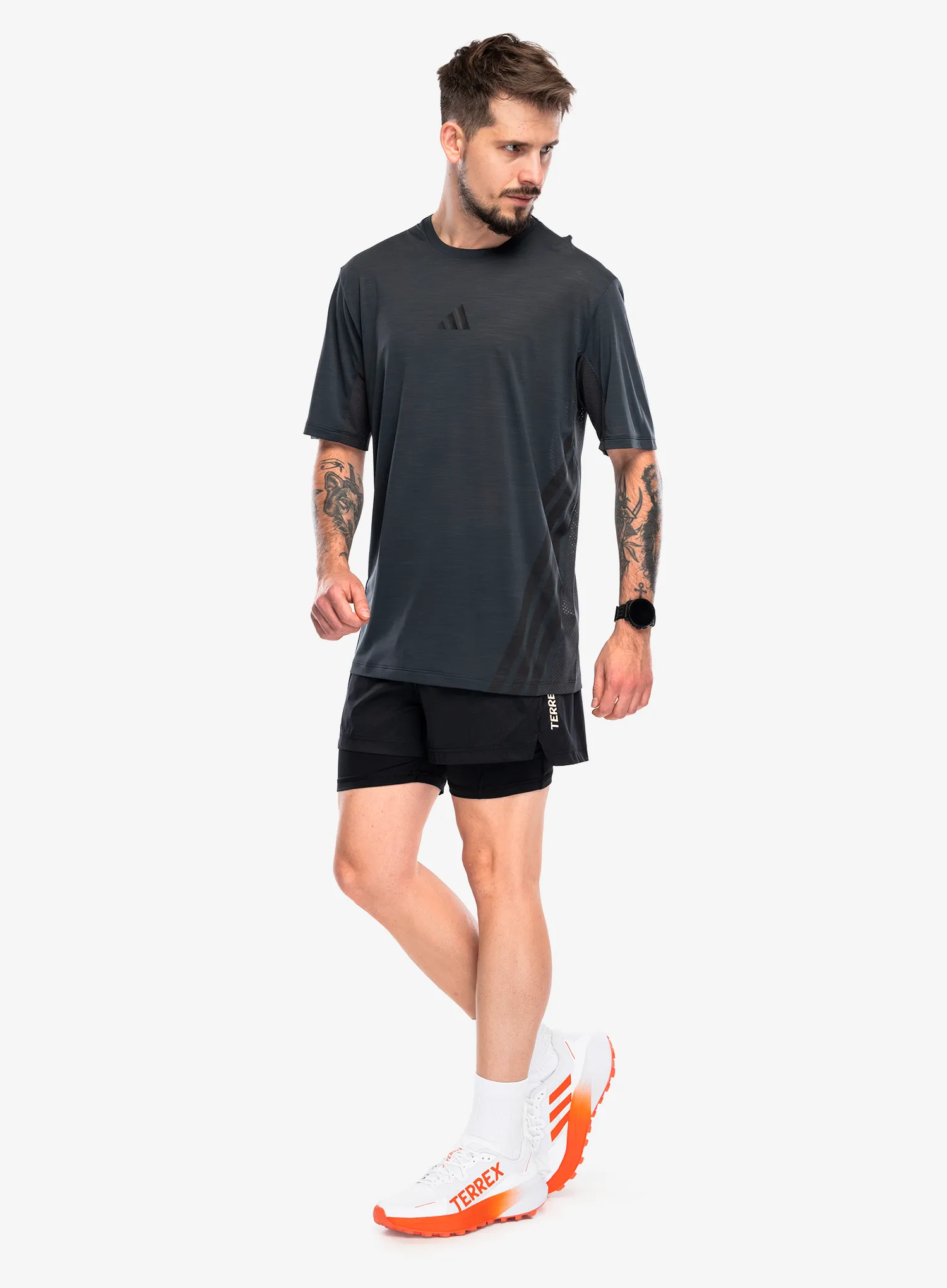 Majica za trčanje adidas TERREX Xperior Climacool T-Shirt - carbon