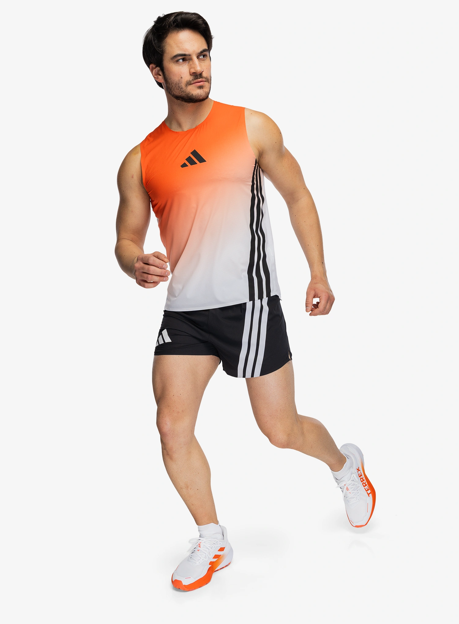 Majica za trčanje adidas TERREX Xperior Pro Tank - white/semi impact orange