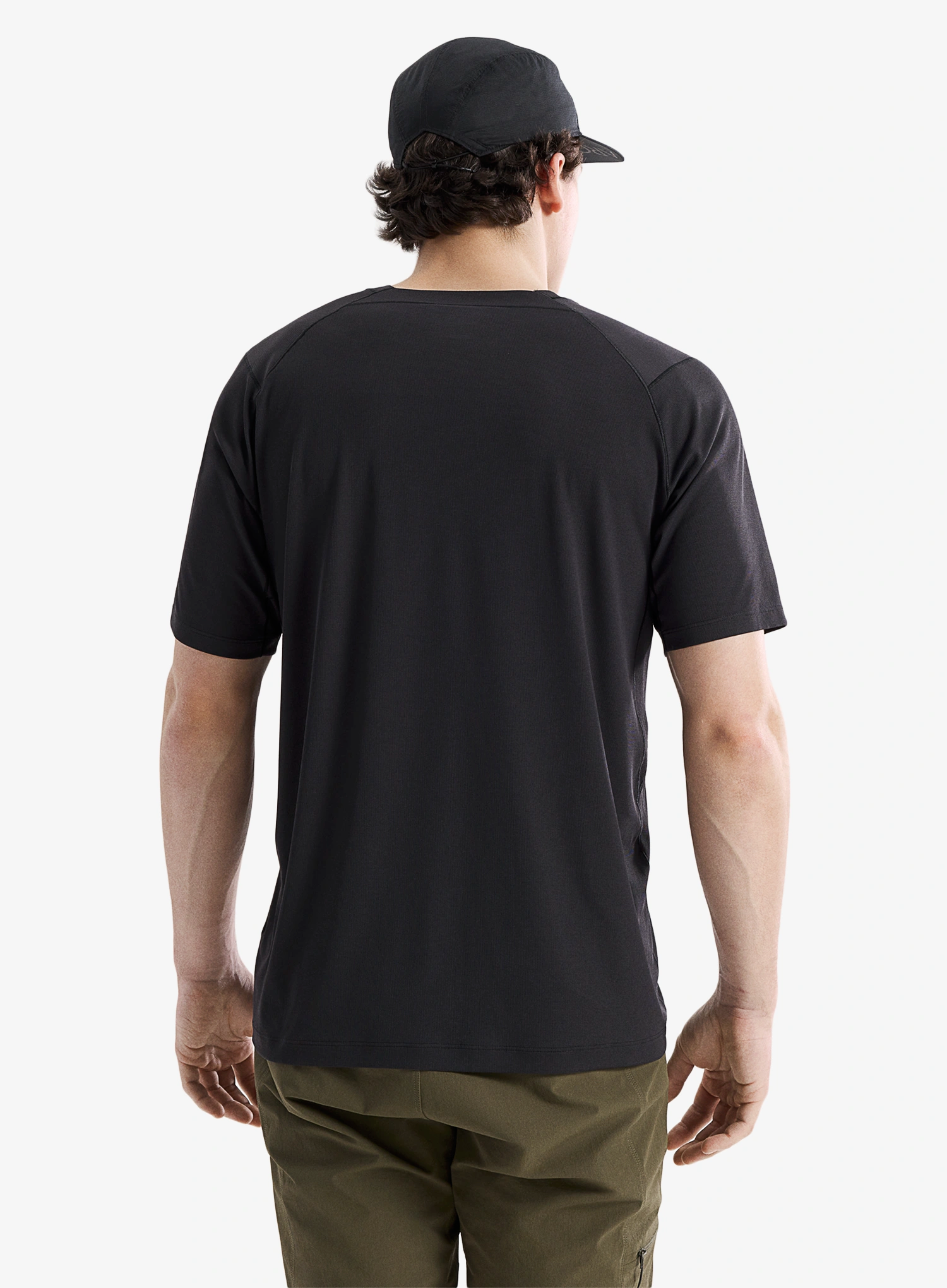 Majica za trčanje Arcteryx Cormac Crew SS - black
