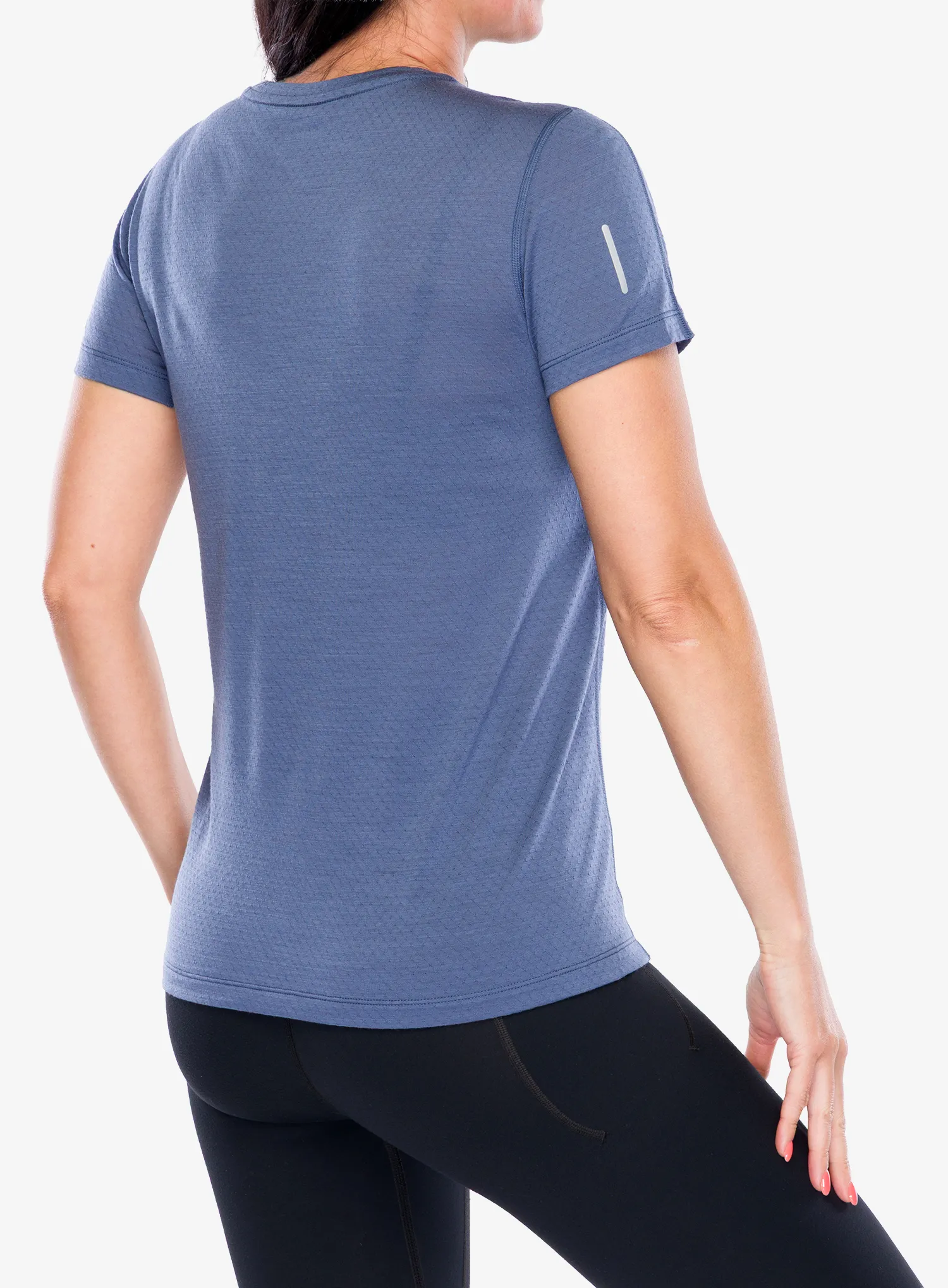 Ženska majica za trčanje Icebreaker Merino 125 Cool-Lite Speed SS Tee - dawn
