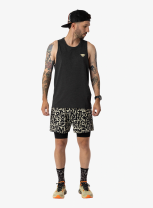 Majica za trčanje Dynafit Trail Tank - black out