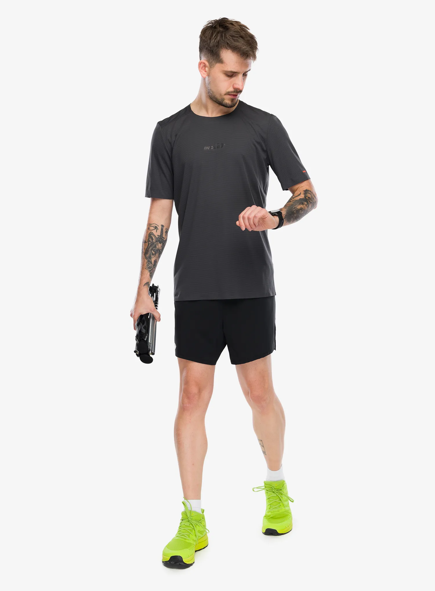 Majica za trčanje Inov-8 Airlite Pro Short Sleeve T-Shirt - black