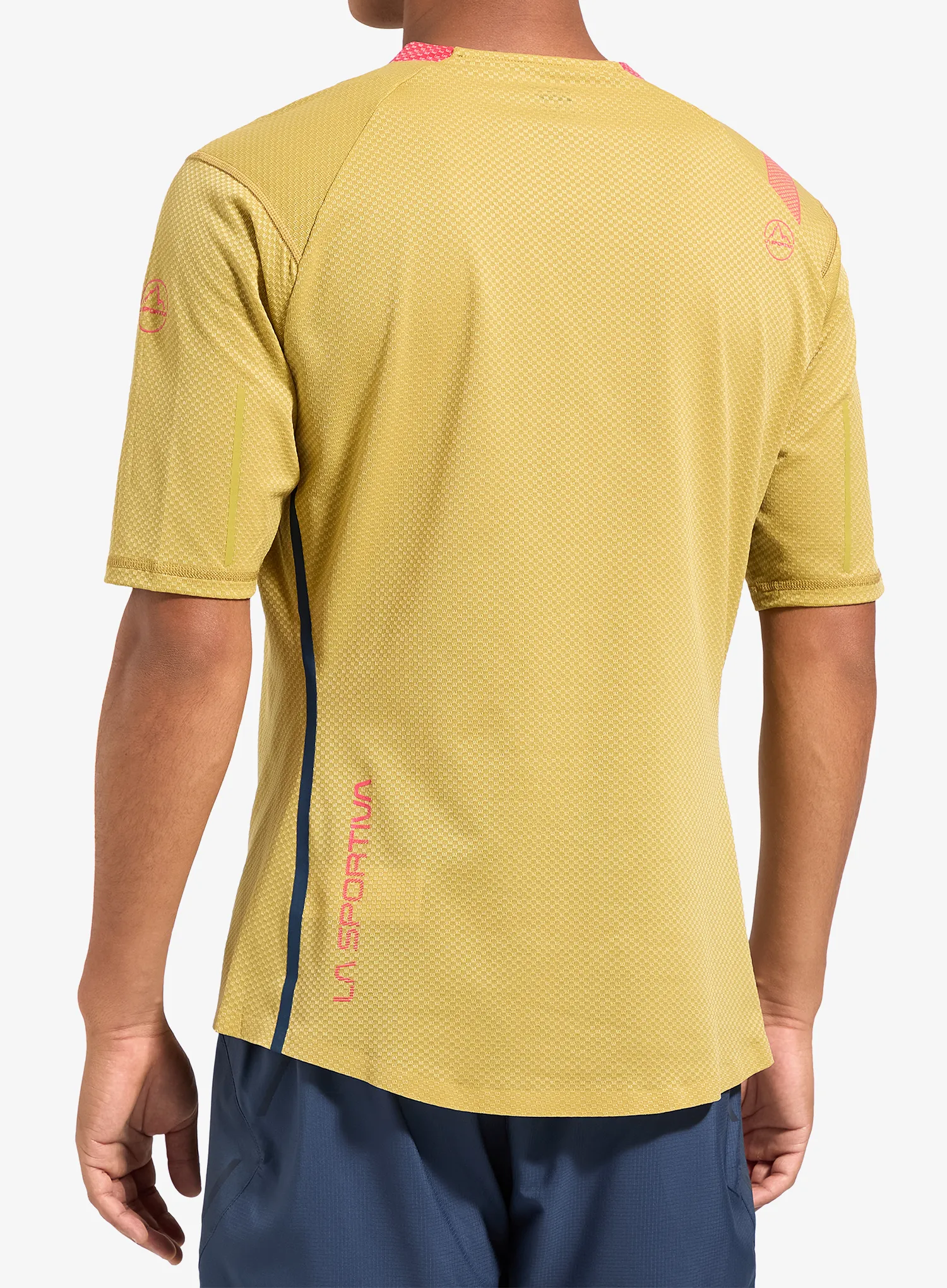 Majica za trčanje La Sportiva Trail Bite T-Shirt - savana/mountain red