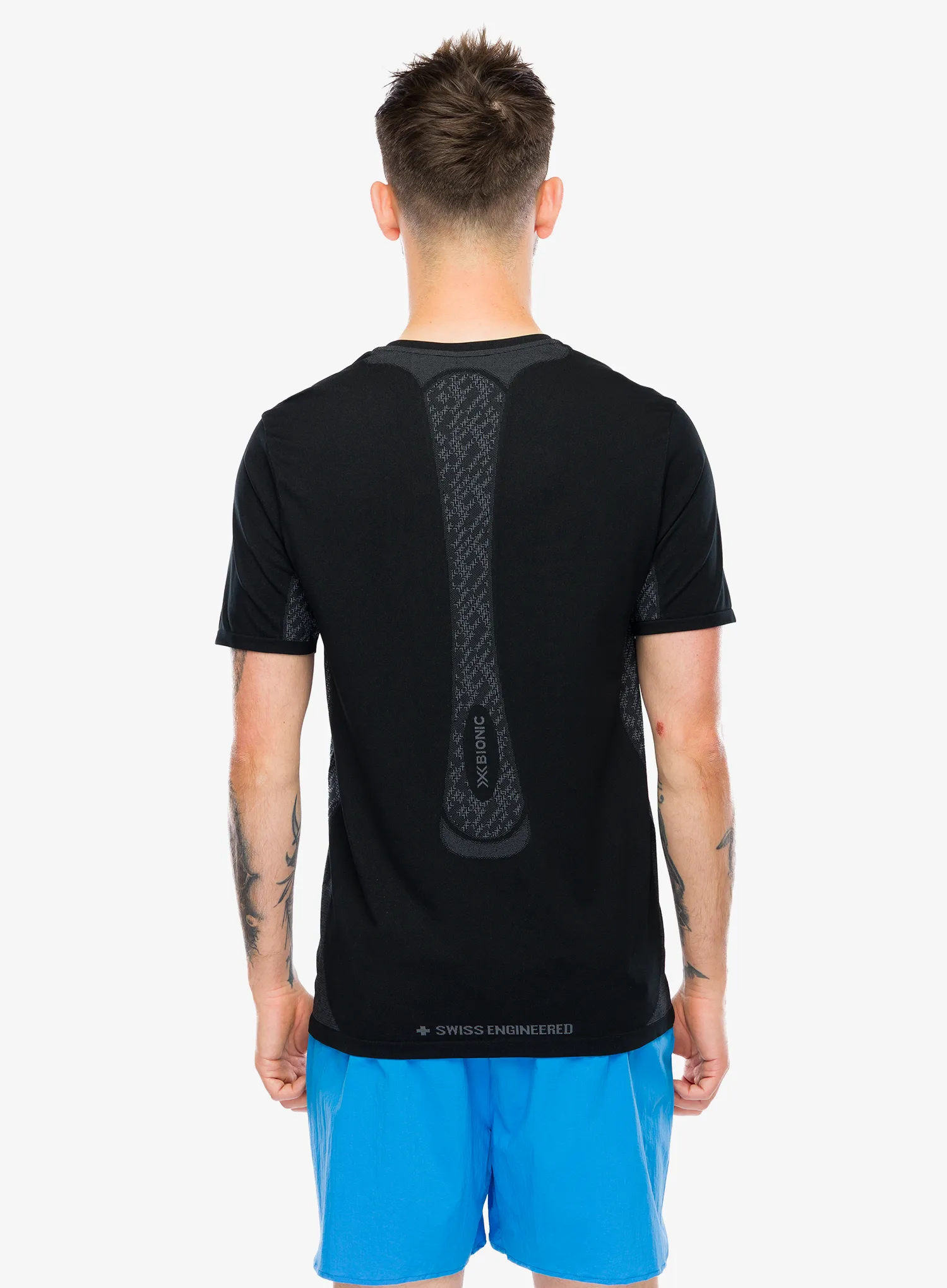 Majica za trčanje X-Bionic Xceed Run Discover Shirt - x black