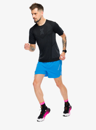 Majica za trčanje X-bionic Xceed Run Shirt S/S - x black/rhino grey